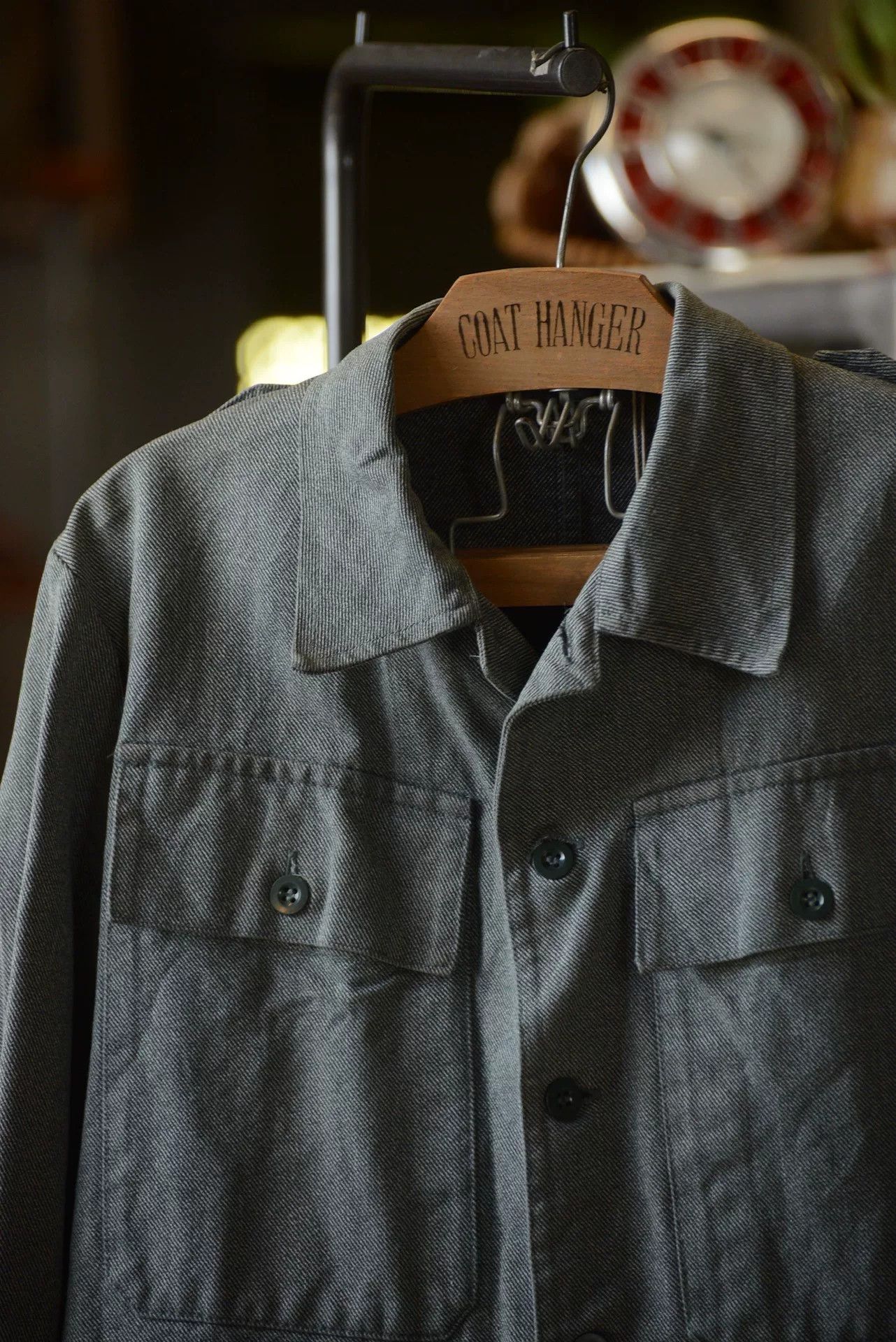 Vintage Vintage 1980s Swiss Army Work Jacket Size US M / EU 48-50 / 2 - 5 Thumbnail