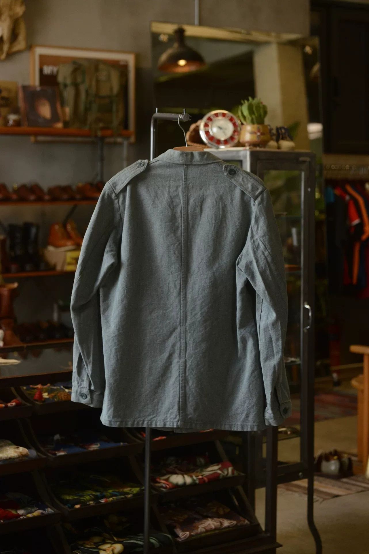 Vintage Vintage 1980s Swiss Army Work Jacket Size US M / EU 48-50 / 2 - 6 Thumbnail