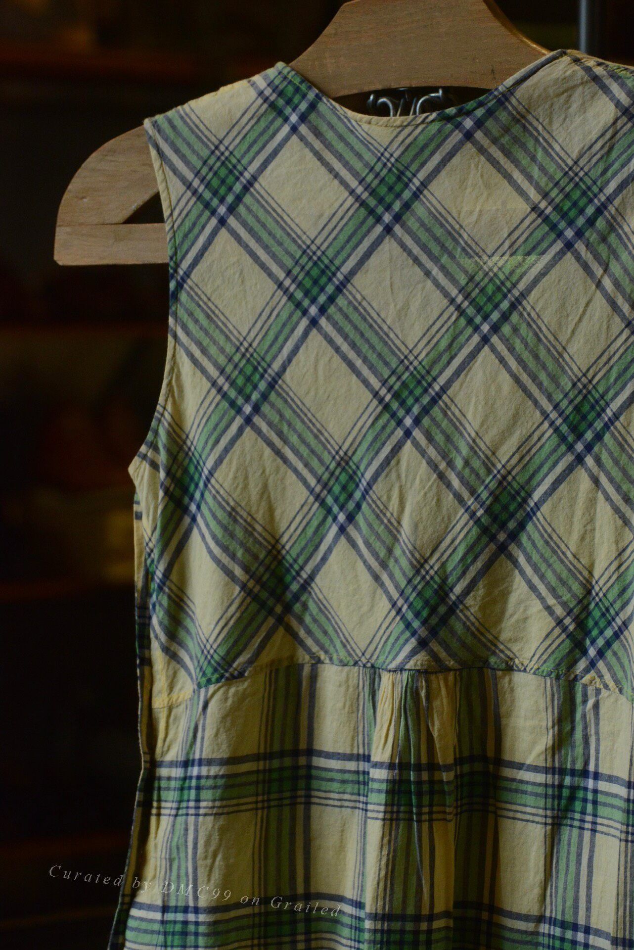 45rpm 45RPM Plaid Sleeveless Top Size S / US 4 / IT 40 - 7 Thumbnail