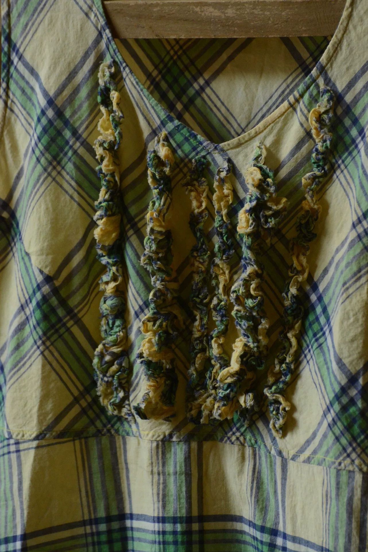 45rpm 45RPM Plaid Sleeveless Top Size S / US 4 / IT 40 - 3 Thumbnail