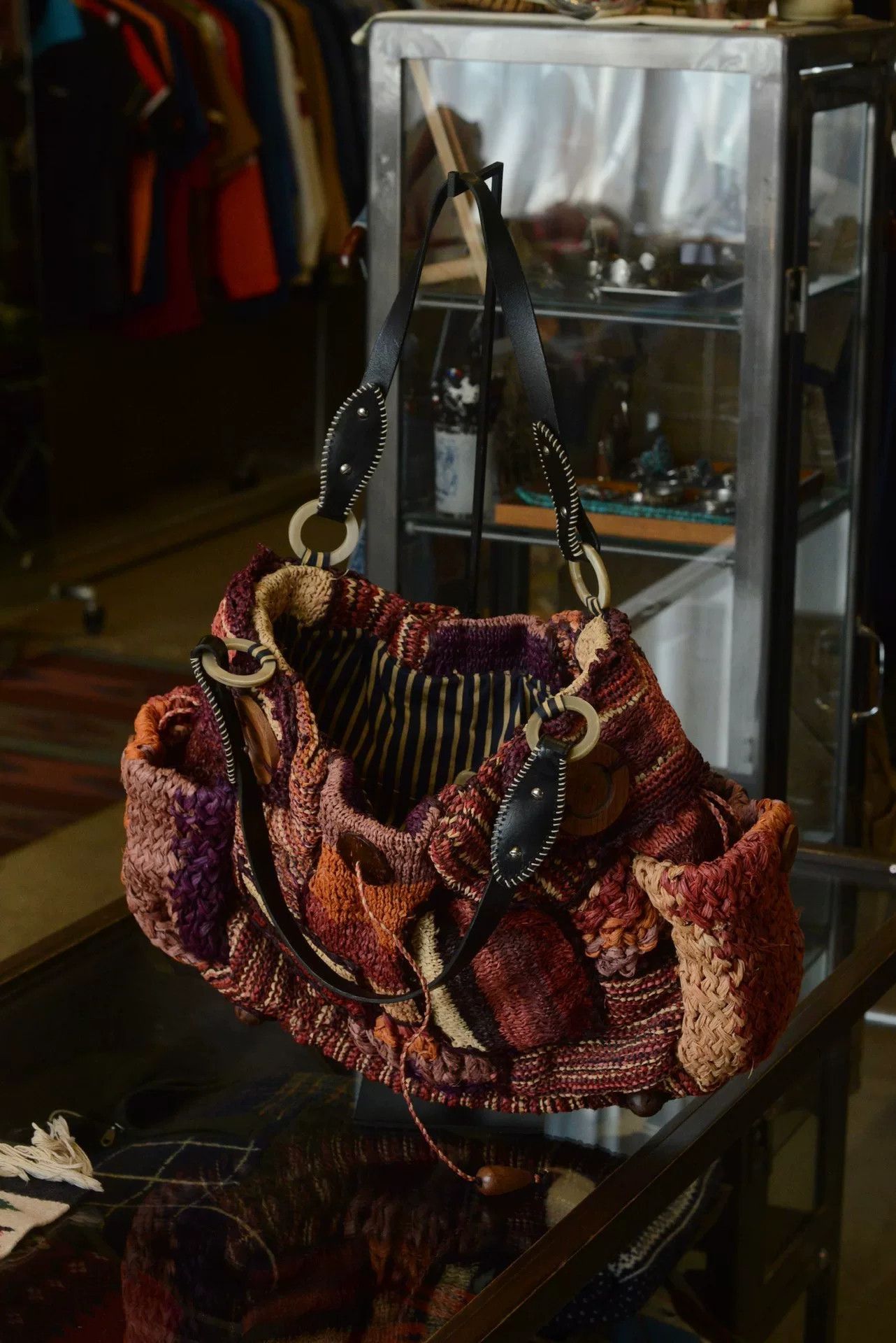 Vintage Jamin Puech Multi Straw Tote Size ONE SIZE - 7 Thumbnail