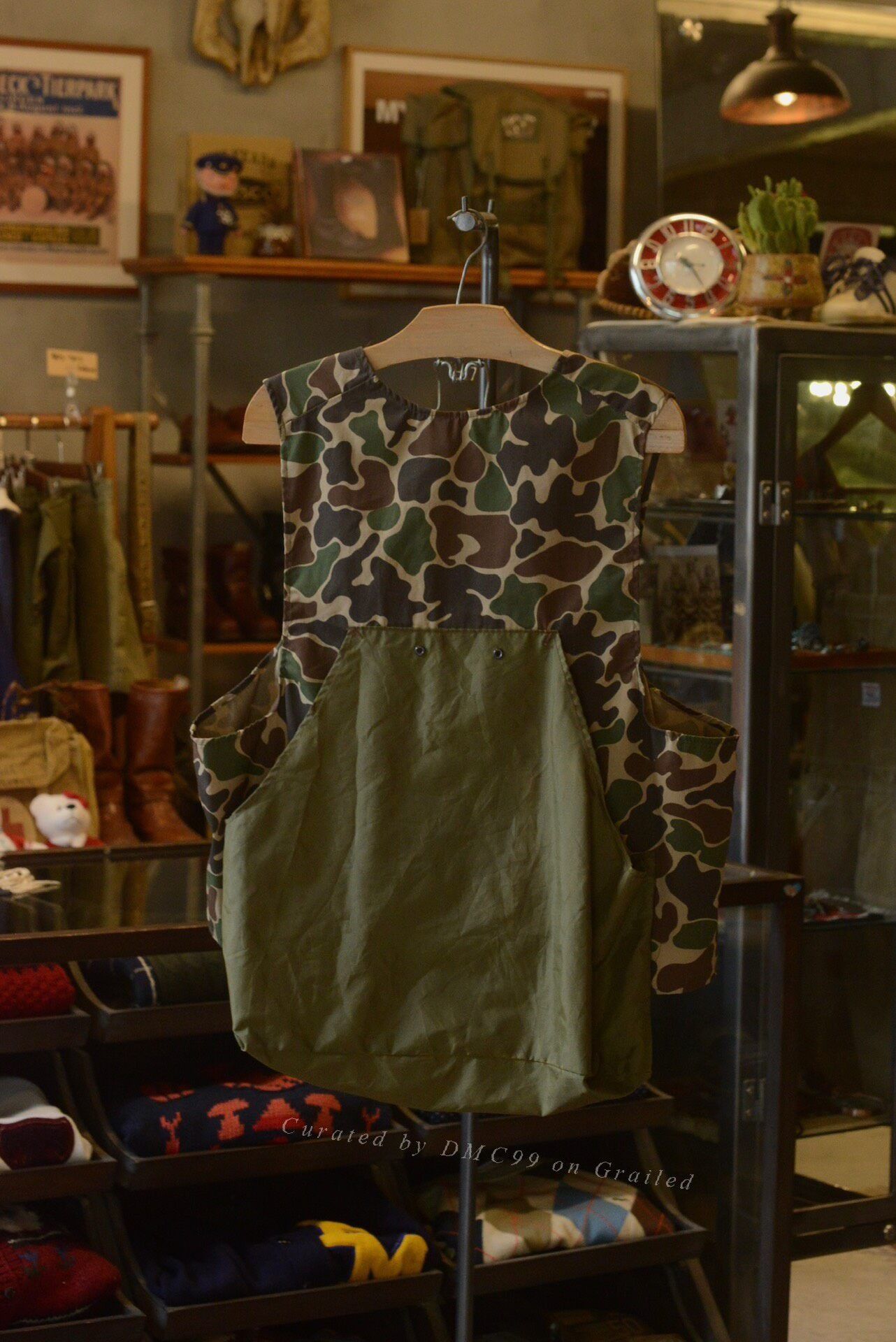 Duckworth Duxbak 1980s Camo Hunting Vest Size US L / EU 52-54 / 3 - 5 Thumbnail