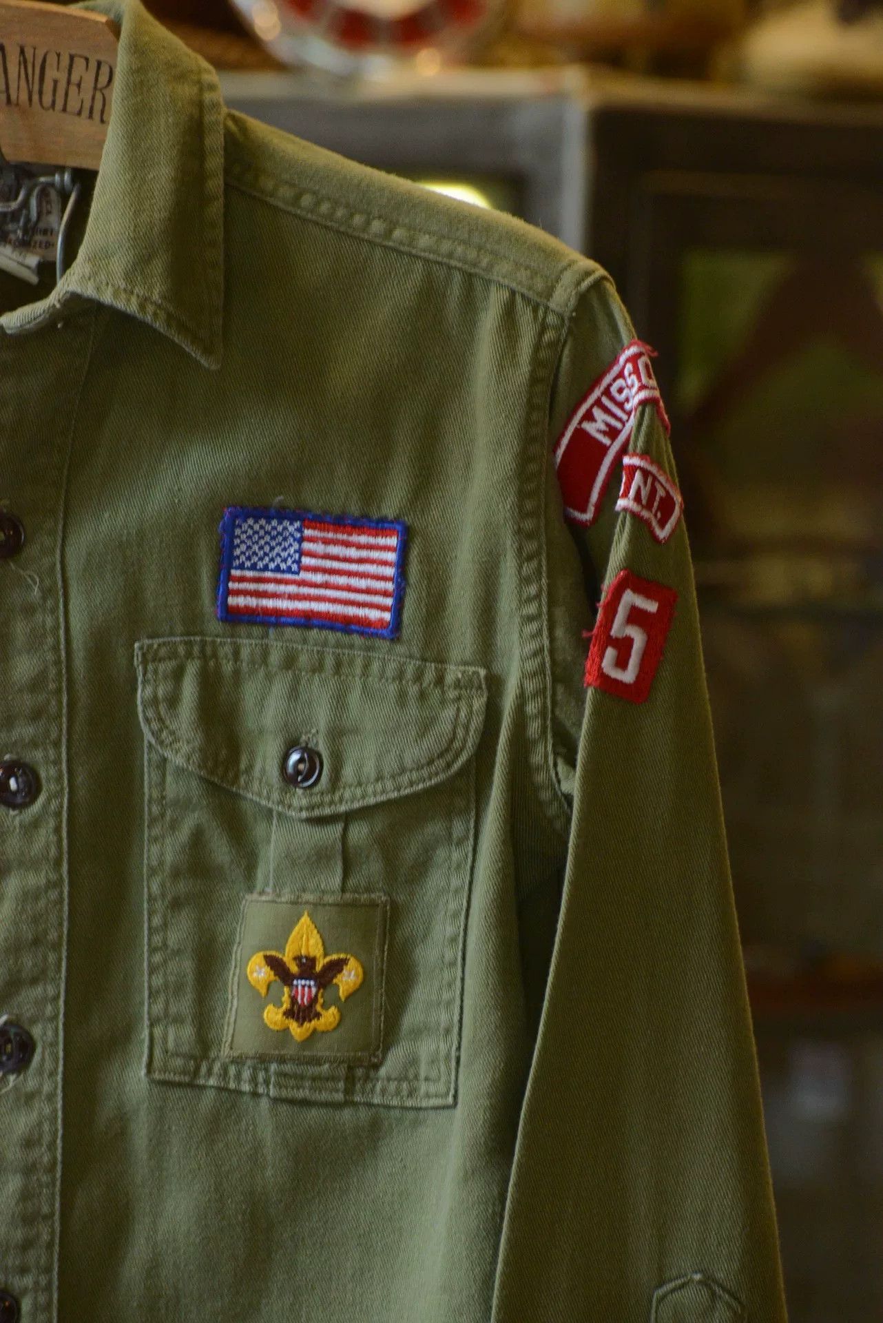 Vintage Vintage 1960s BSA Boy Scout Official Shirt Size US M / EU 48-50 / 2 - 3 Thumbnail