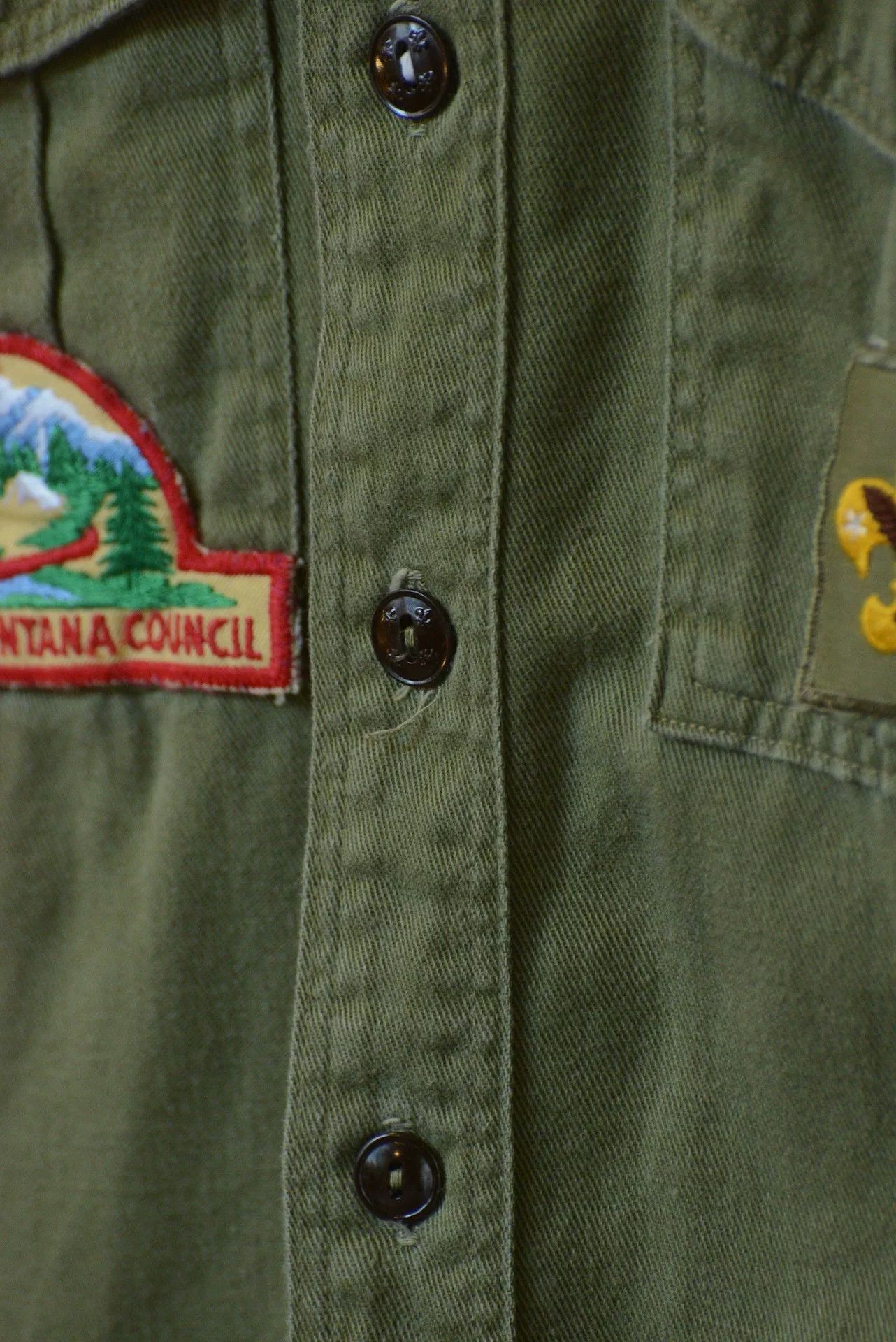 Vintage Vintage 1960s BSA Boy Scout Official Shirt Size US M / EU 48-50 / 2 - 8 Thumbnail