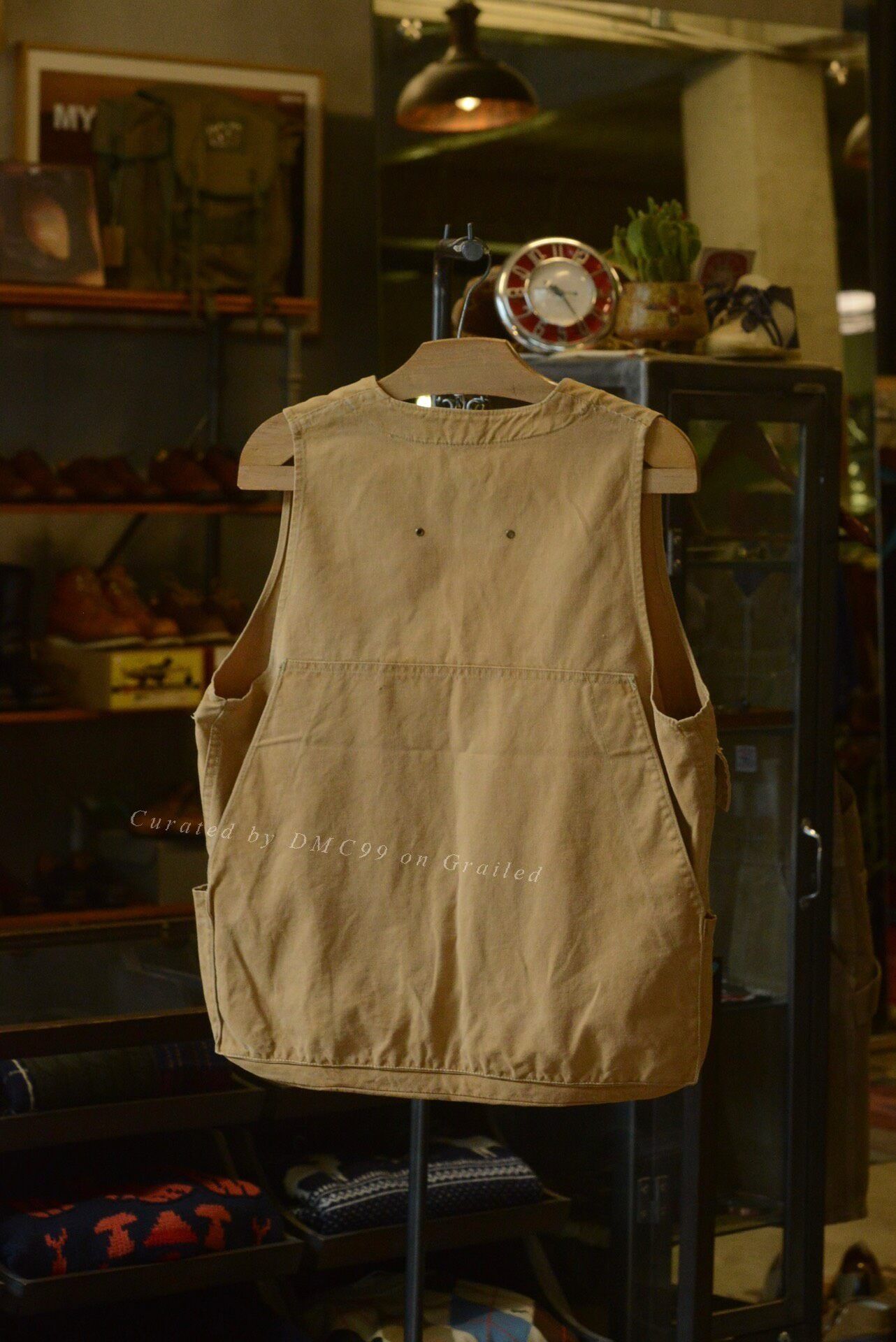 Vintage Three-Pocket Hunting Vest Talon Zipper Size US M / EU 48-50 / 2 - 7 Thumbnail