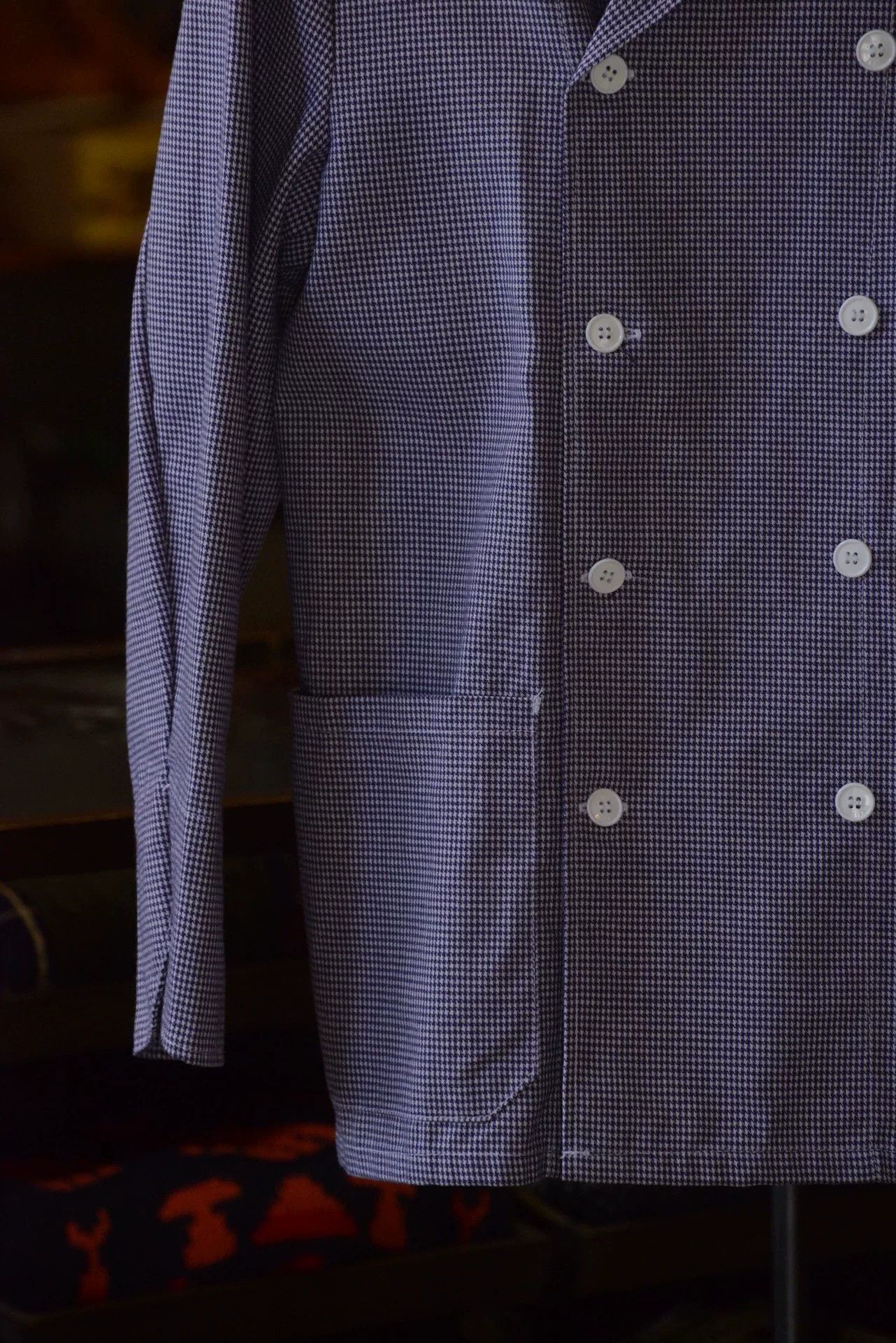 Vintage Vintage VPF French Chef Houndstooth Jacket Size US XS / EU 42 / 0 - 3 Thumbnail