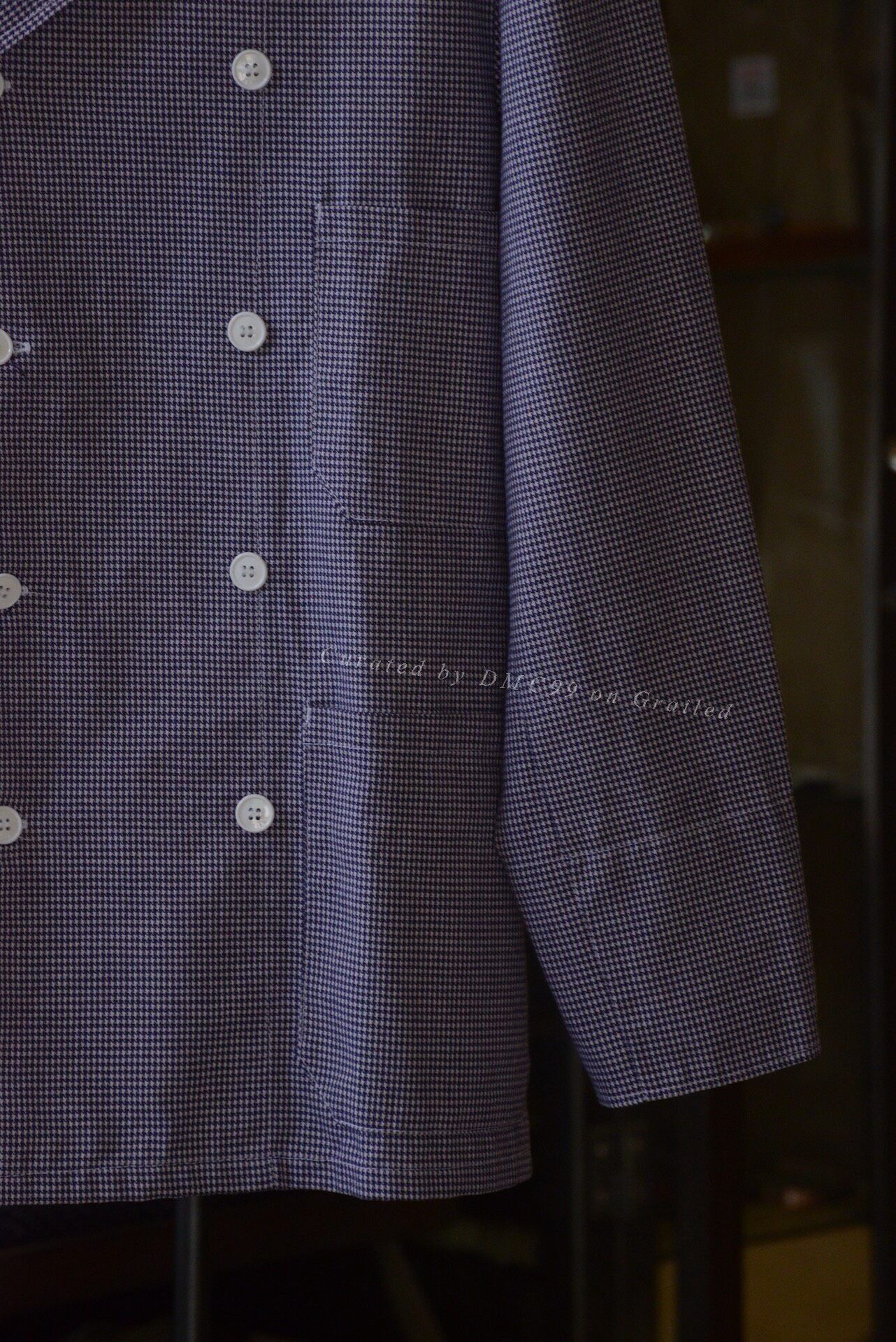 Vintage Vintage VPF French Chef Houndstooth Jacket Size US XS / EU 42 / 0 - 4 Thumbnail