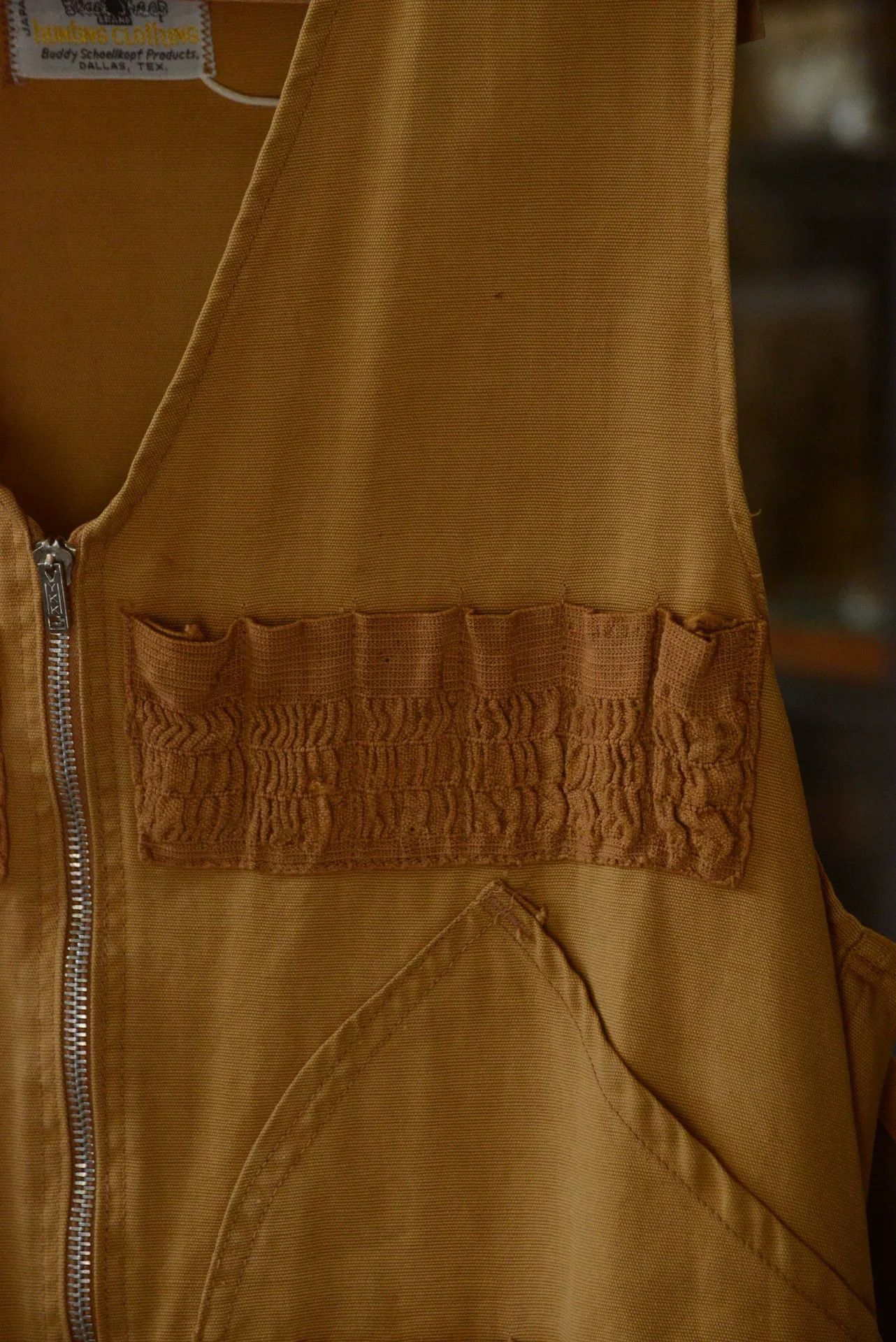 Black Sheep 1970s Hunting Vest with YKK Zipper Size US S / EU 44-46 / 1 - 3 Thumbnail