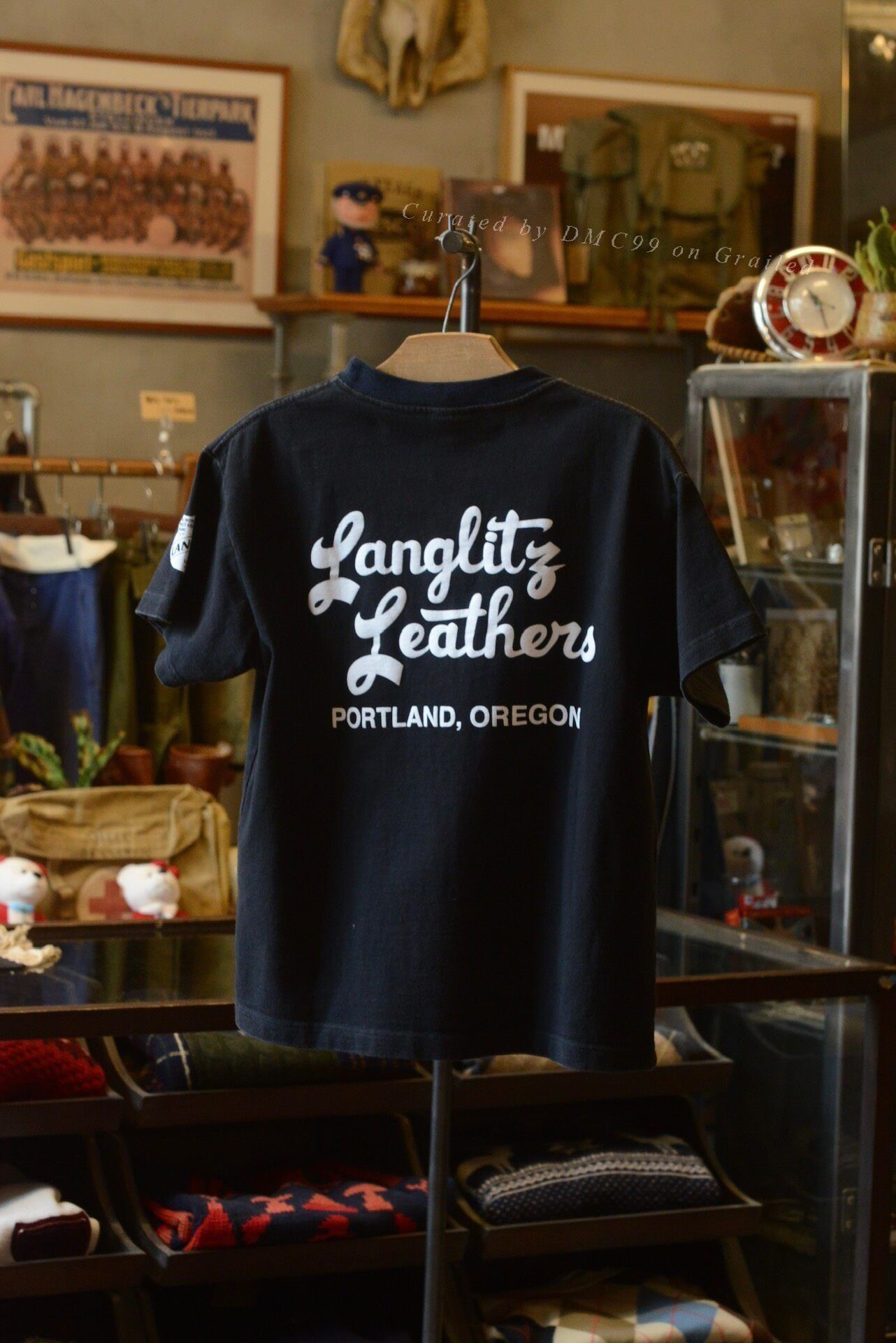 Jared Lang Langlitz Motorcycle Print Tee Size US M / EU 48-50 / 2 - 3 Thumbnail