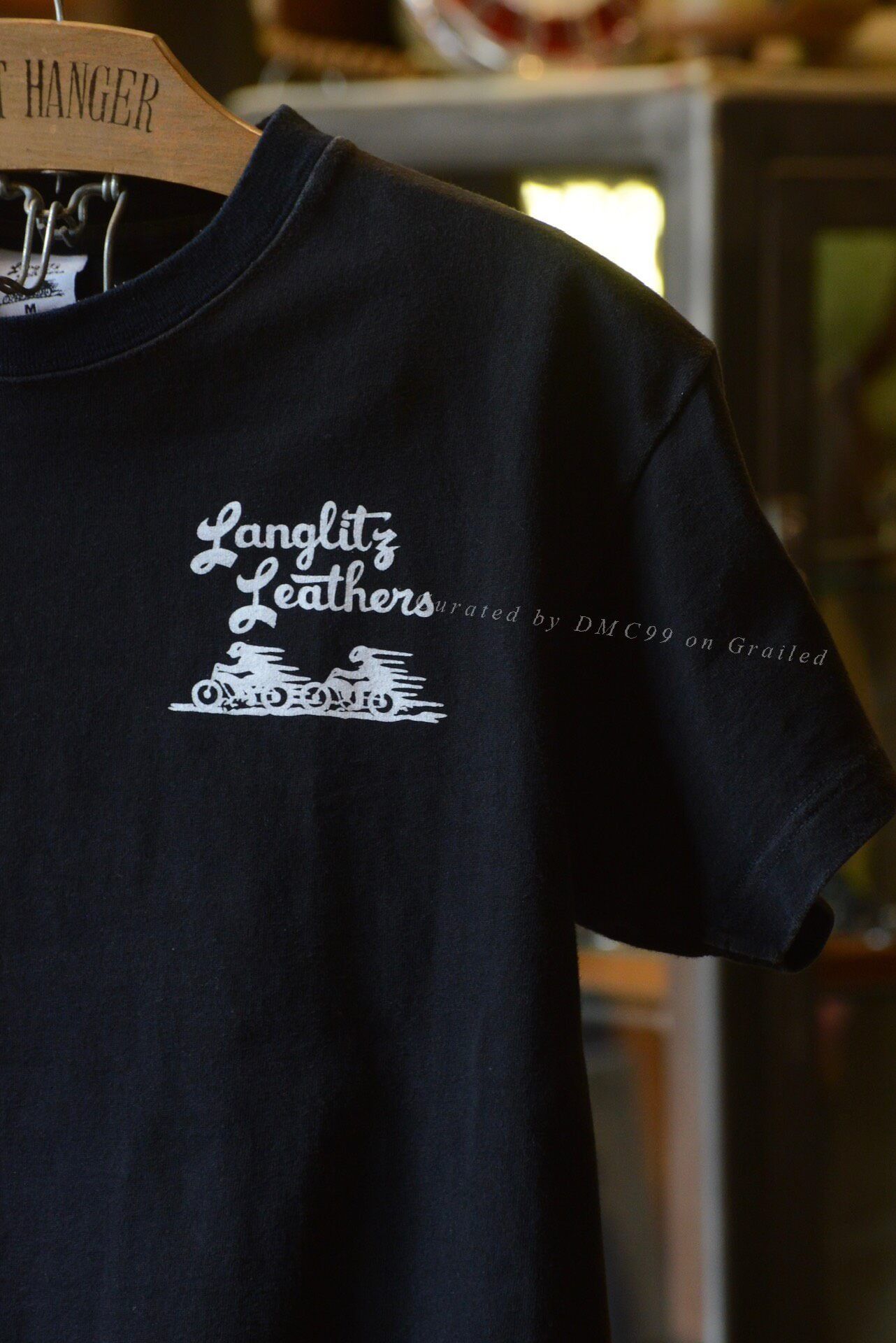 Jared Lang Langlitz Motorcycle Print Tee Size US M / EU 48-50 / 2 - 2 Thumbnail