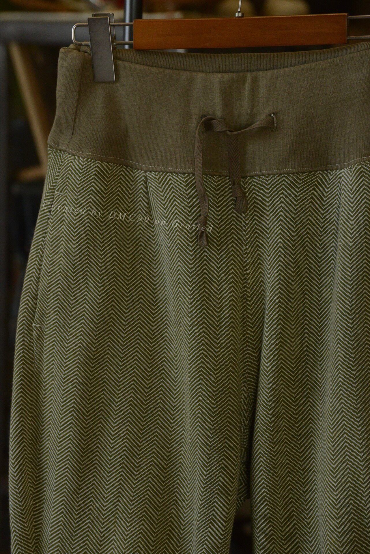 Kapital Kapital Herringbone Leather Knee Jodhpurs Size 27" / US 4 / IT 40 - 2 Thumbnail