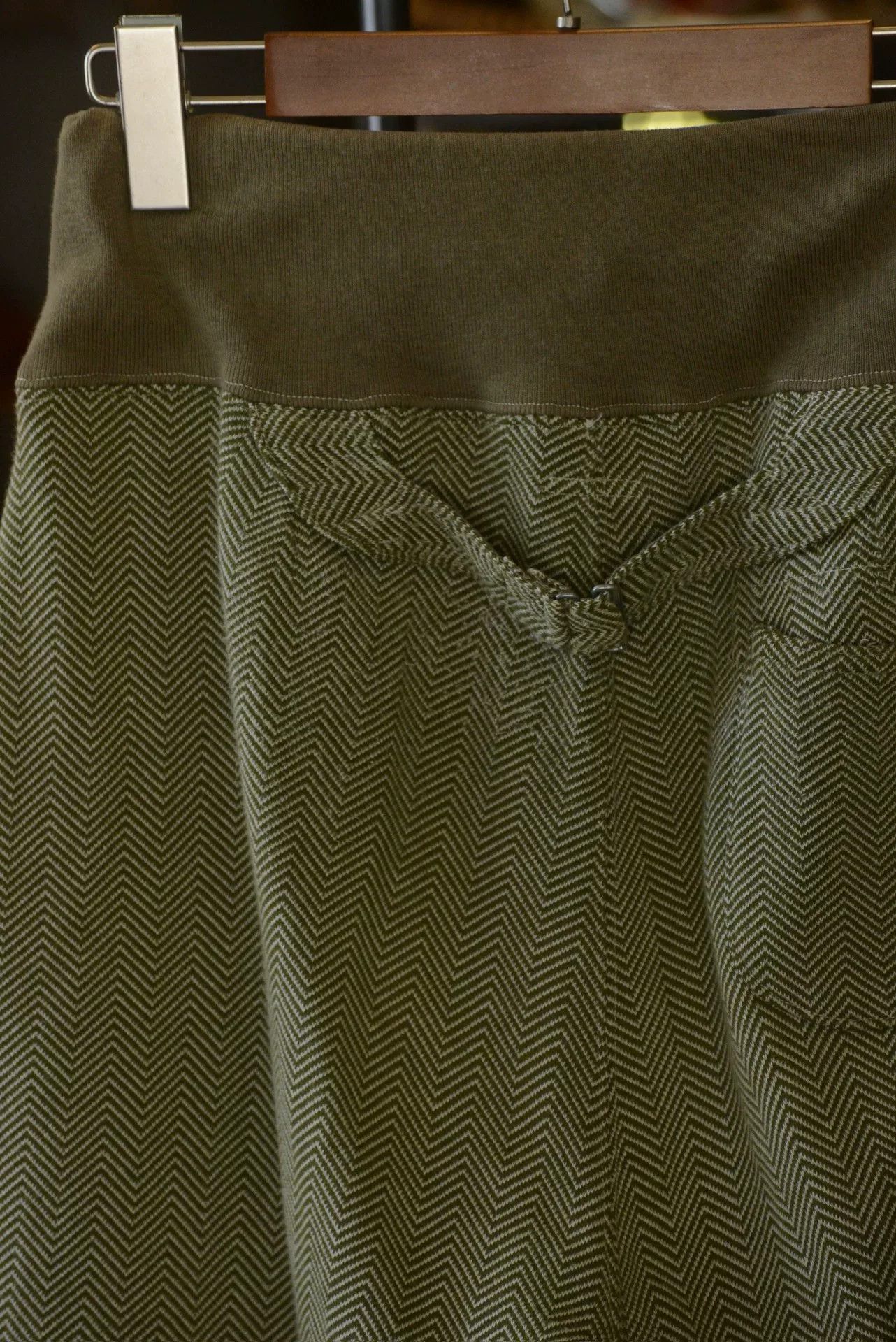 Kapital Kapital Herringbone Leather Knee Jodhpurs Size 27" / US 4 / IT 40 - 6 Thumbnail