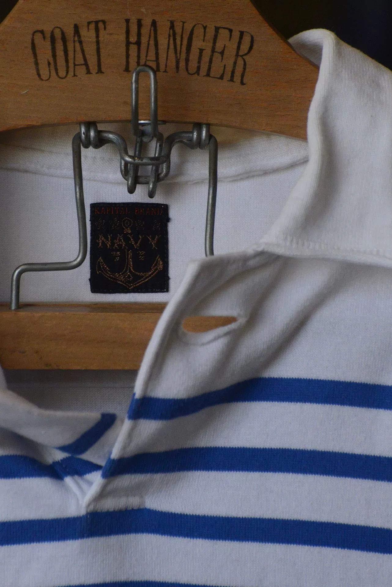 Kapital Kapital Horizontal Stripe Short Sleeve Polo Size US M / EU 48-50 / 2 - 9 Thumbnail