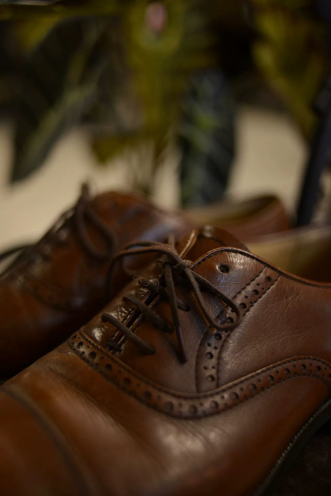 Burberry Burberrys 1990s Wingtip Leather Shoes Size US 6 / EU 39 - 3 Thumbnail