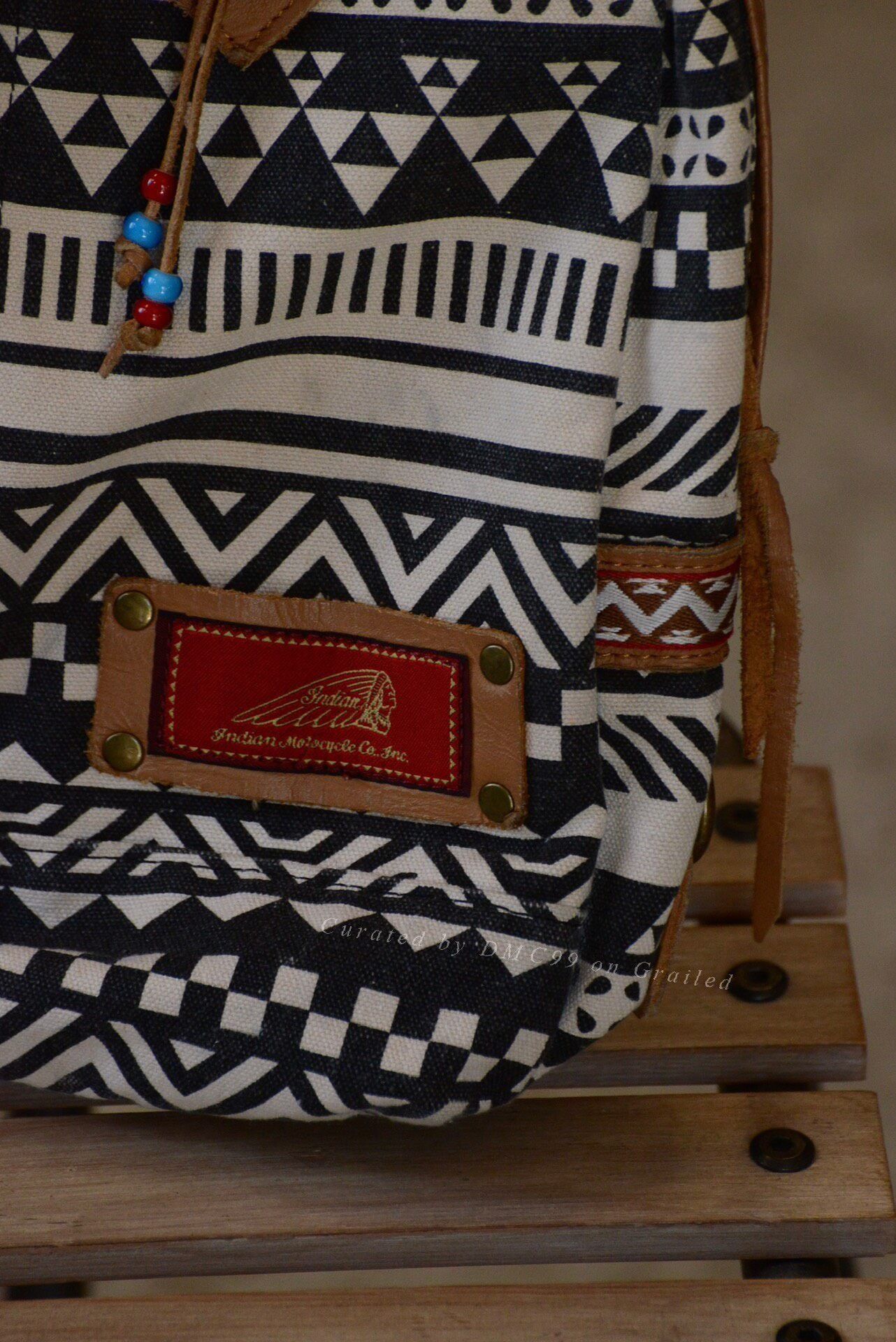 Vintage Indian Totem Patchwork Crossbody Bag Size ONE SIZE - 3 Thumbnail