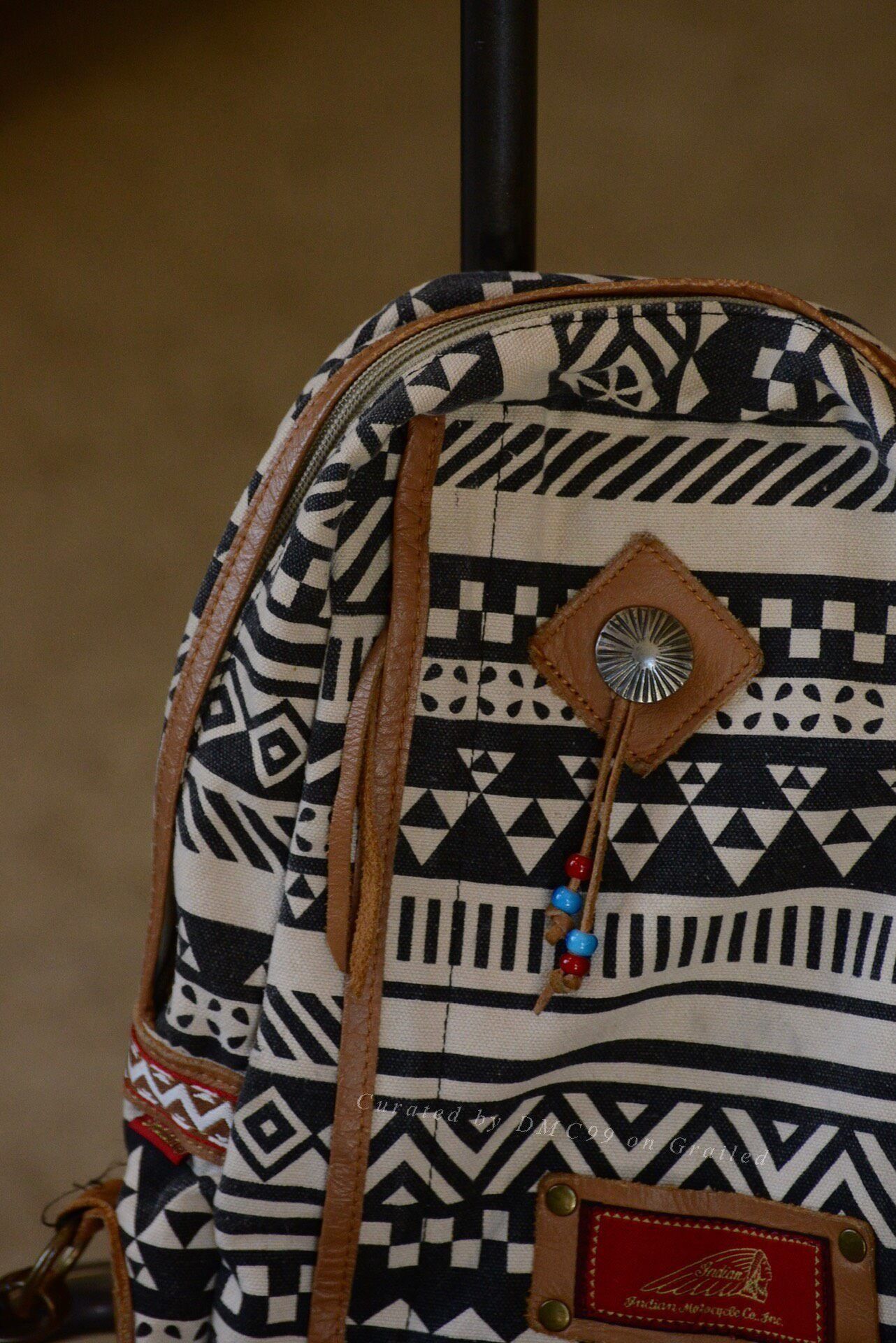 Vintage Indian Totem Patchwork Crossbody Bag Size ONE SIZE - 2 Thumbnail