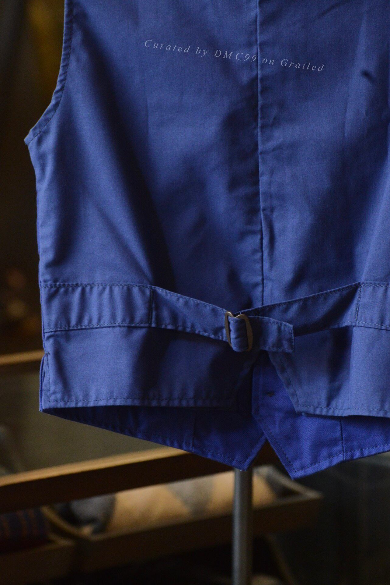 Le Laboureur Le Laboureur Blue Workwear Vest France Size XS / US 0-2 / IT 36-38 - 6 Thumbnail