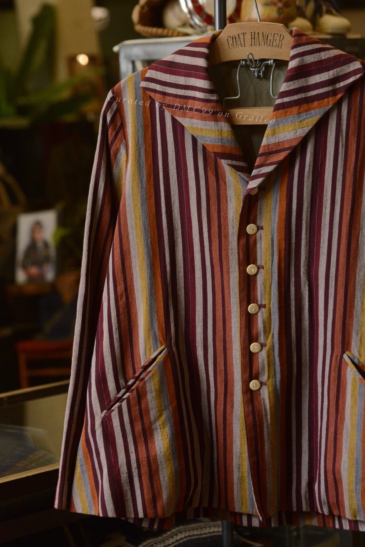 Vintage Ozone Community Vertical Stripe Suit Size US M / EU 48-50 / 2 - 2 Thumbnail