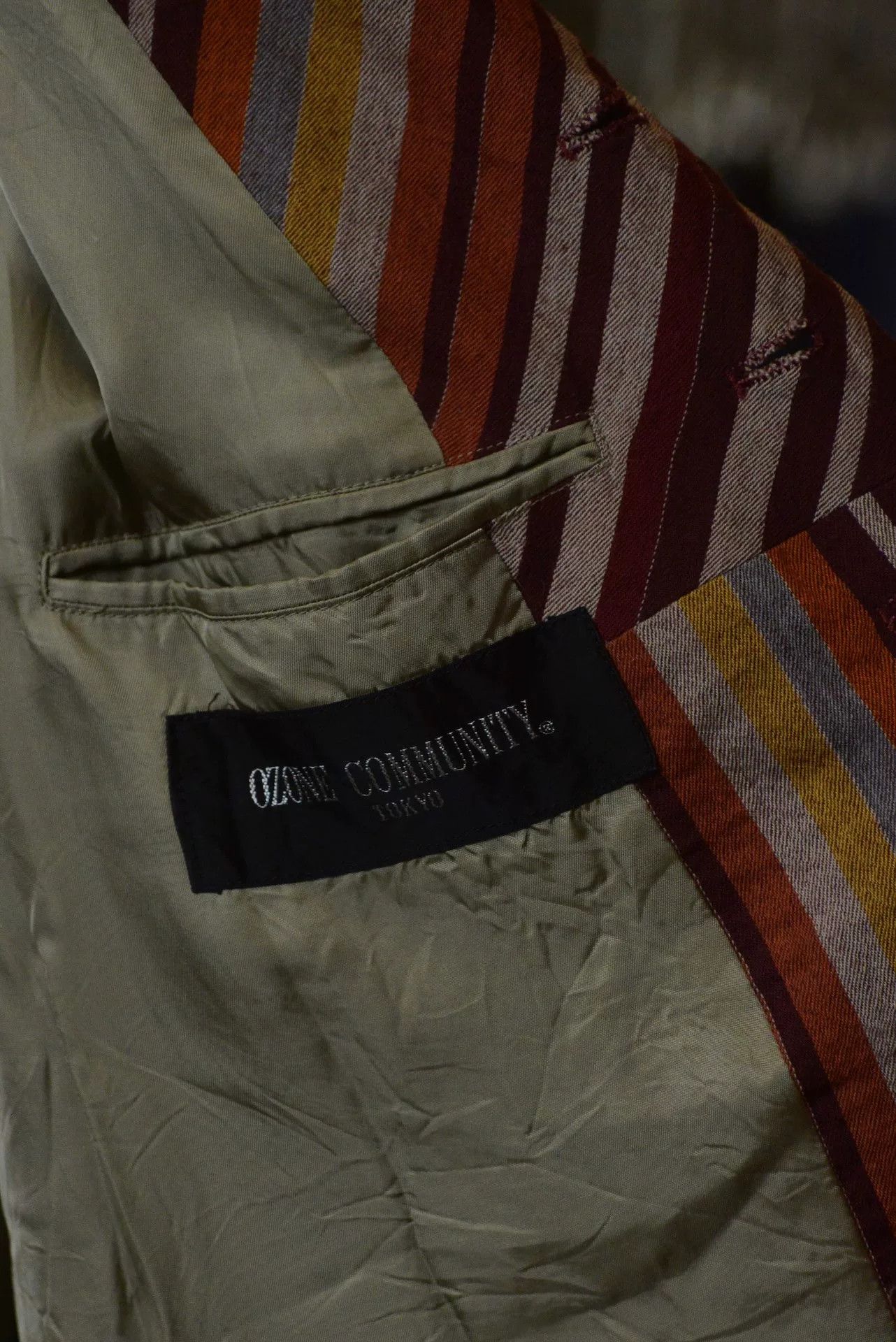 Vintage Ozone Community Vertical Stripe Suit Size US M / EU 48-50 / 2 - 8 Thumbnail