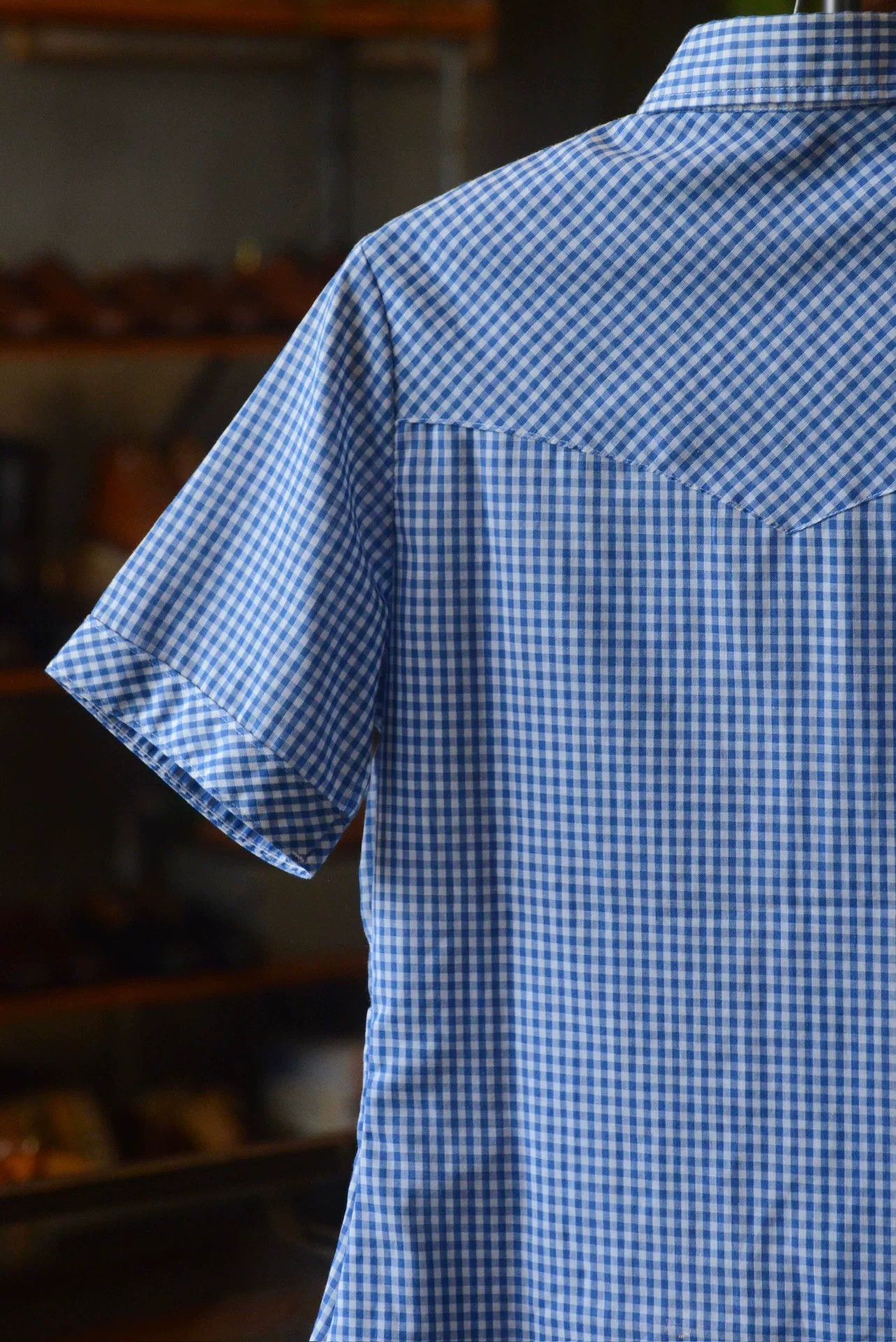 Wrangler Wrangler 1970s US Blue White Check Shirt Size US S / EU 44-46 / 1 - 7 Thumbnail
