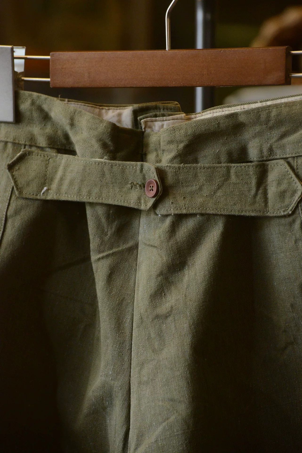 Vintage Vintage 1930s-1940s Military Shorts Size US 26 / EU 42 - 6 Thumbnail