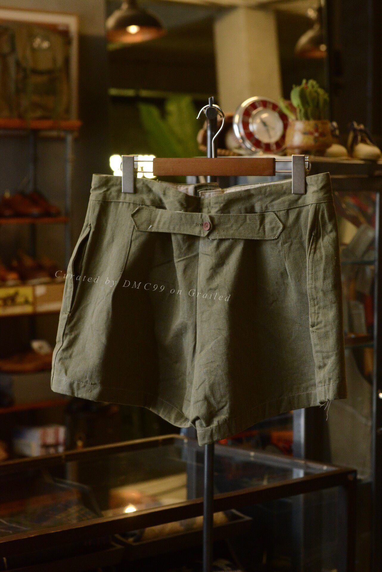 Vintage Vintage 1930s-1940s Military Shorts Size US 26 / EU 42 - 5 Thumbnail
