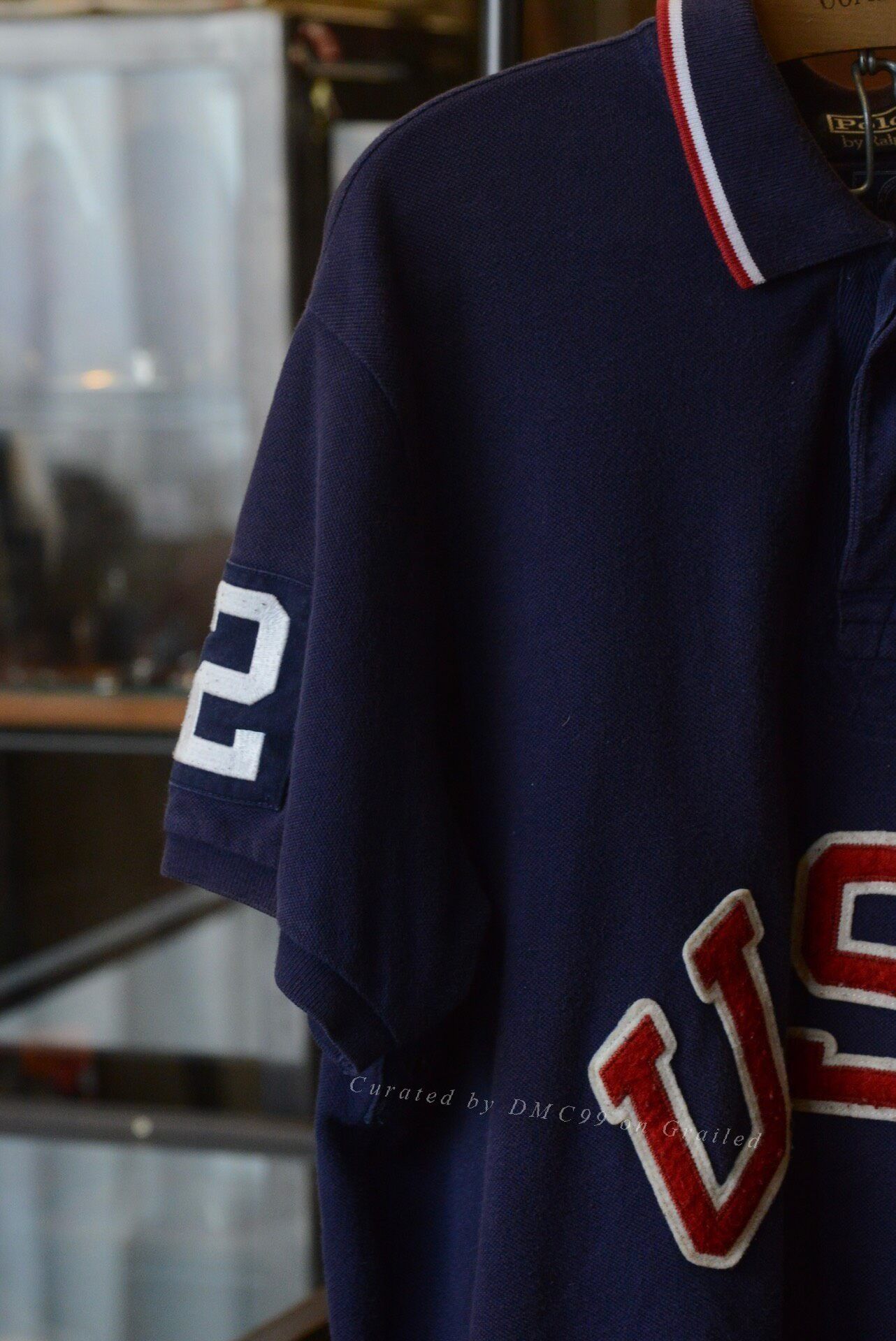 Polo Ralph Lauren POLO Ralph Lauren USA Olympics Polo Shirt Size US XL / EU 56 / 4 - 2 Thumbnail