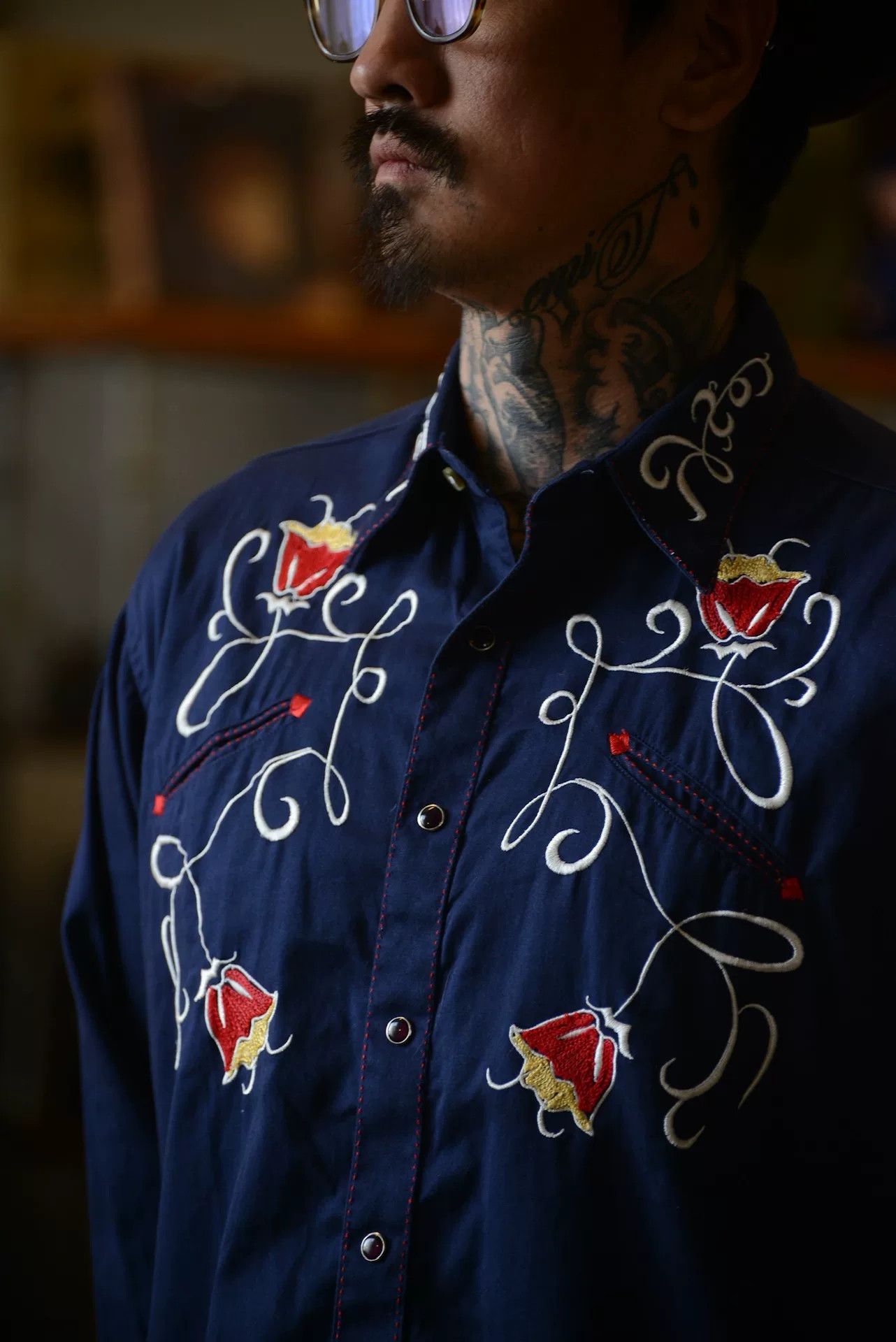 Rockmount Ranch Wear Rockmount Pearl Button Embroidered Western Shirt Size US M / EU 48-50 / 2 - 9 Thumbnail