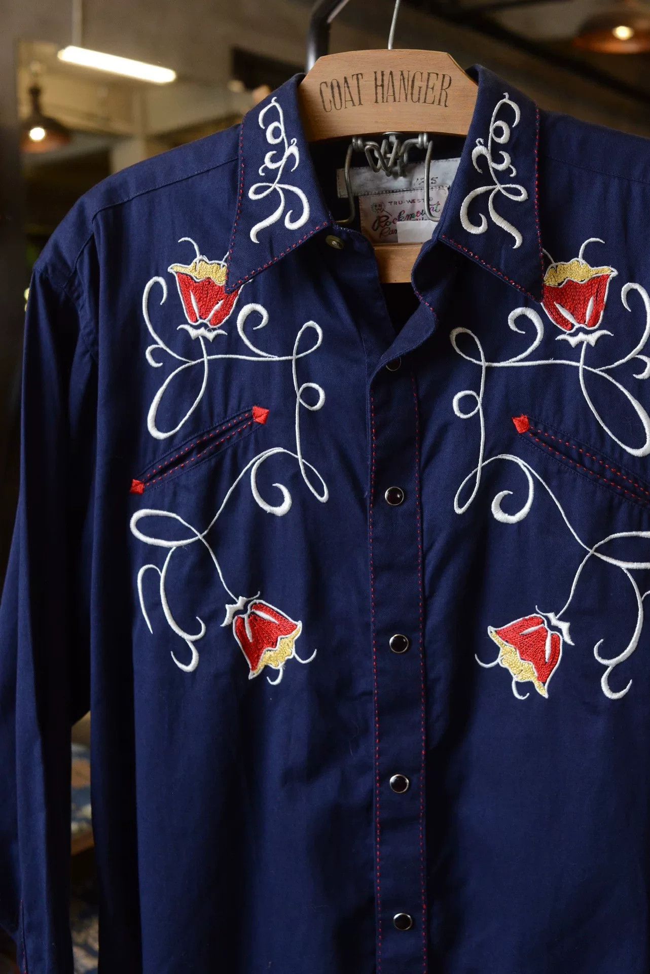 Rockmount Ranch Wear Rockmount Pearl Button Embroidered Western Shirt Size US M / EU 48-50 / 2 - 2 Thumbnail