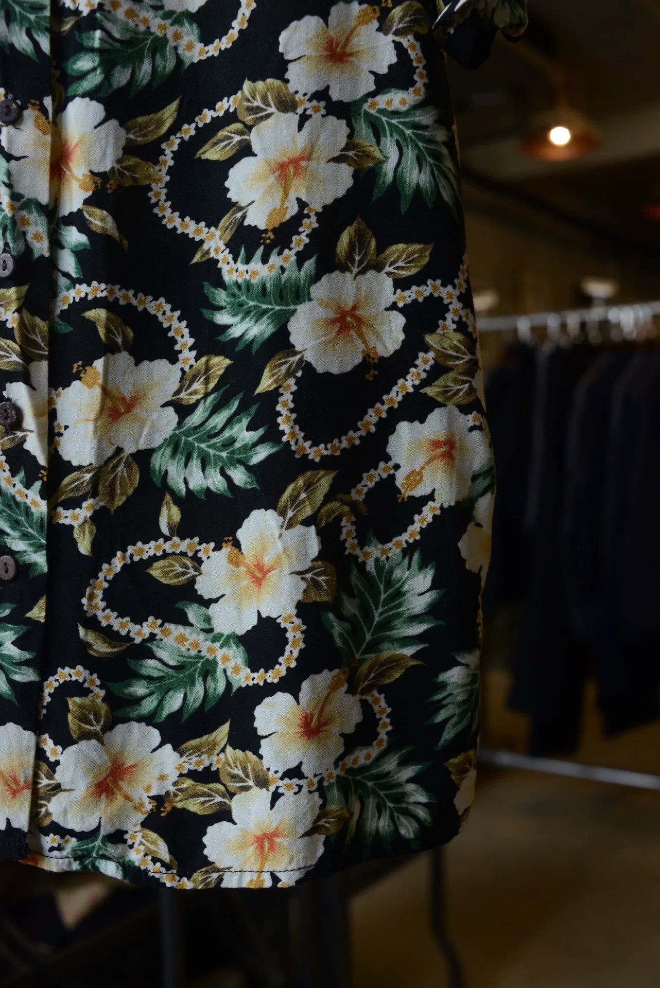 Denim & Supply Ralph Lauren DenimSupply Plumeria Pattern Aloha Shirt Size US M / EU 48-50 / 2 - 3 Thumbnail