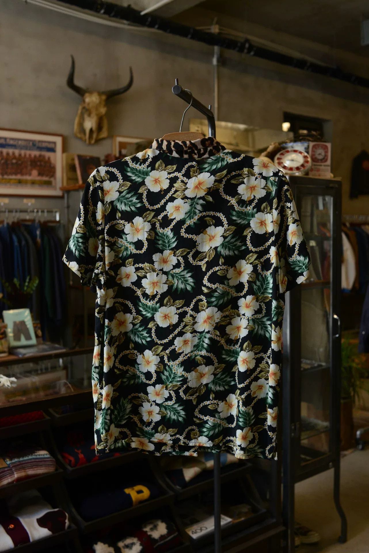 Denim & Supply Ralph Lauren DenimSupply Plumeria Pattern Aloha Shirt Size US M / EU 48-50 / 2 - 6 Thumbnail