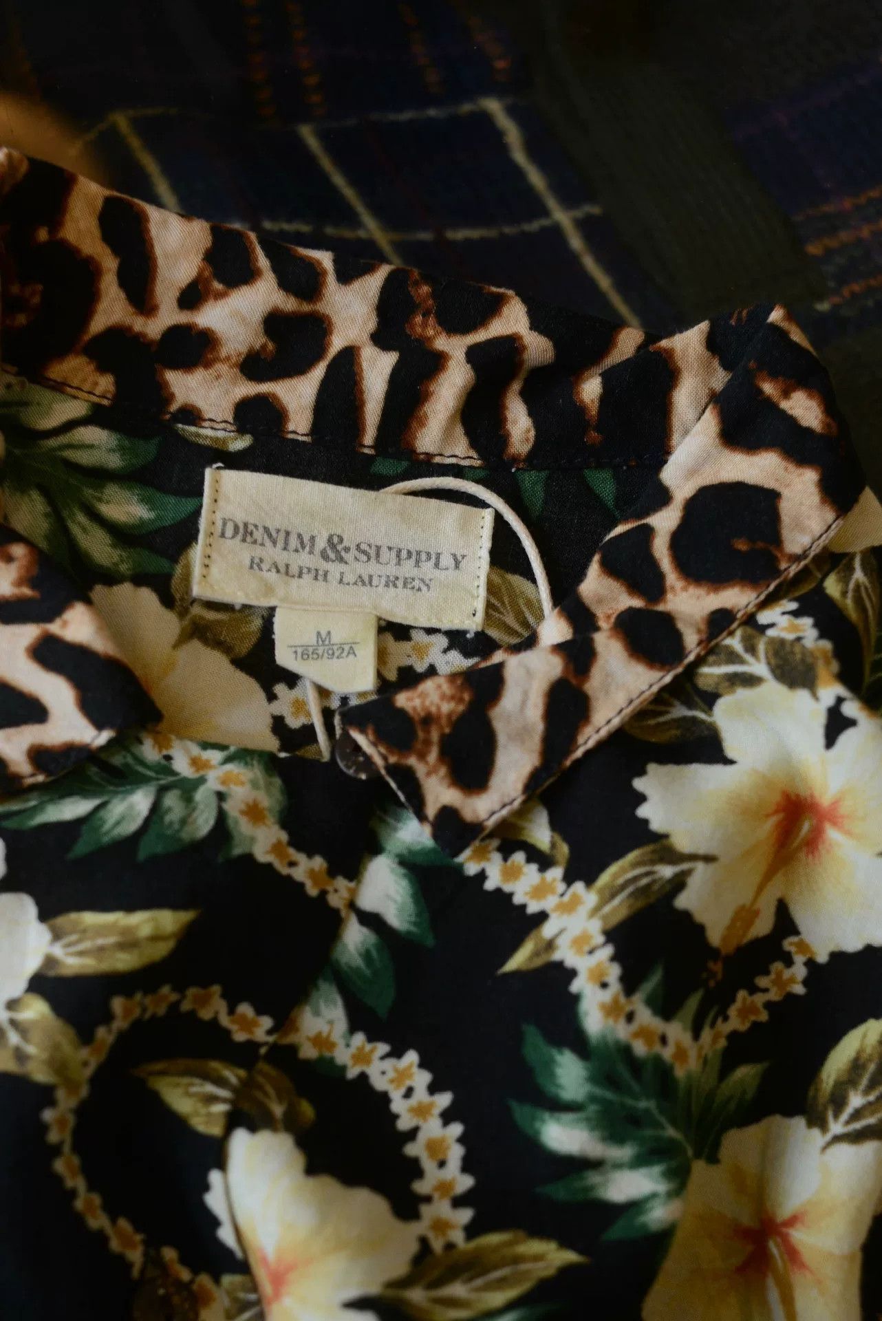 Denim & Supply Ralph Lauren DenimSupply Plumeria Pattern Aloha Shirt Size US M / EU 48-50 / 2 - 8 Thumbnail