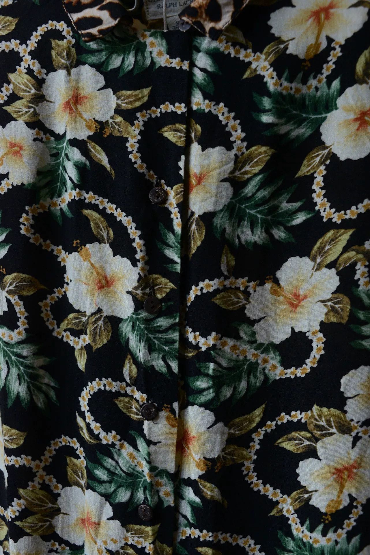 Denim & Supply Ralph Lauren DenimSupply Plumeria Pattern Aloha Shirt Size US M / EU 48-50 / 2 - 4 Thumbnail