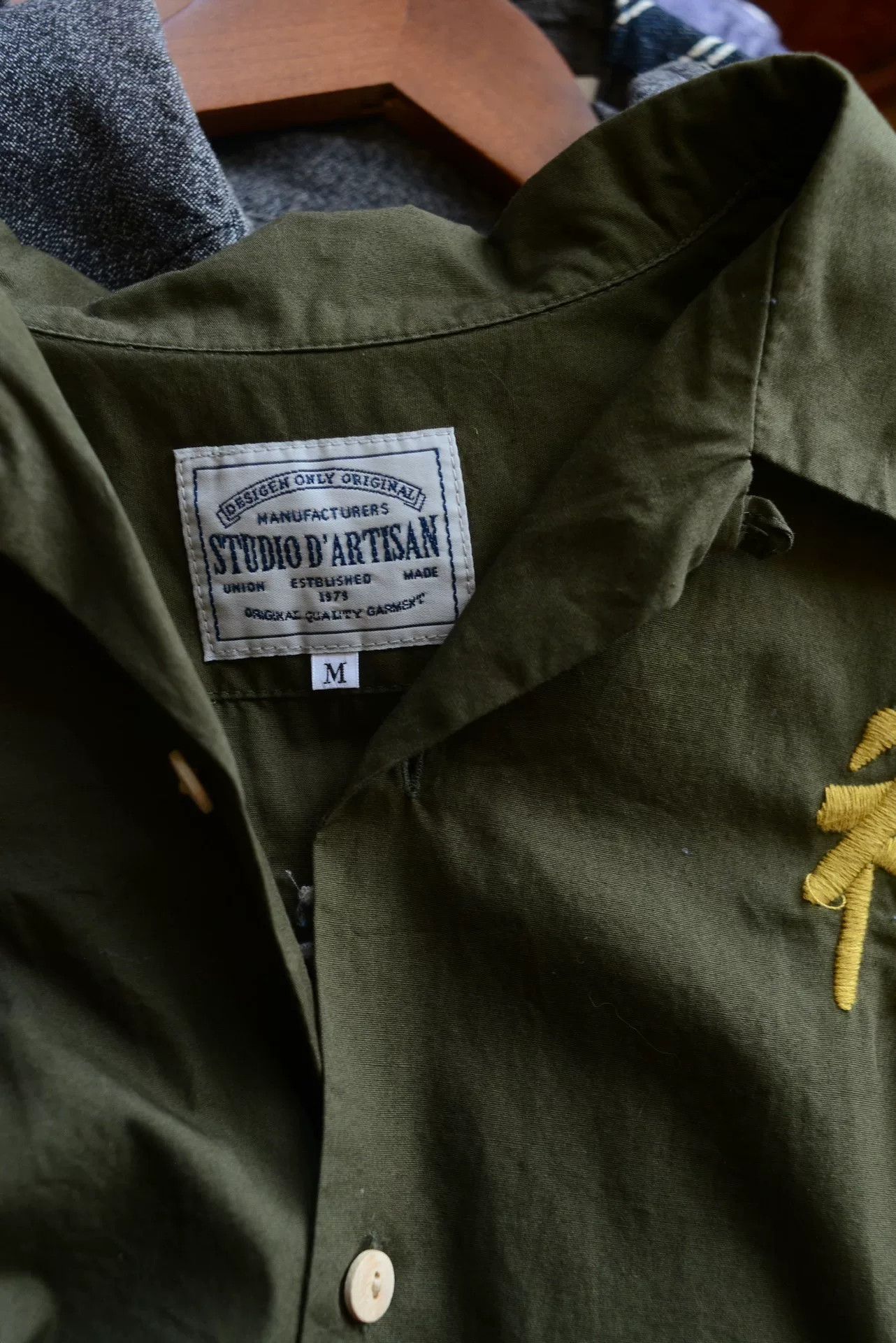 Studio D'Artisan Studio of Dartisan Pig Embroidery Shirt Size US M / EU 48-50 / 2 - 6 Thumbnail