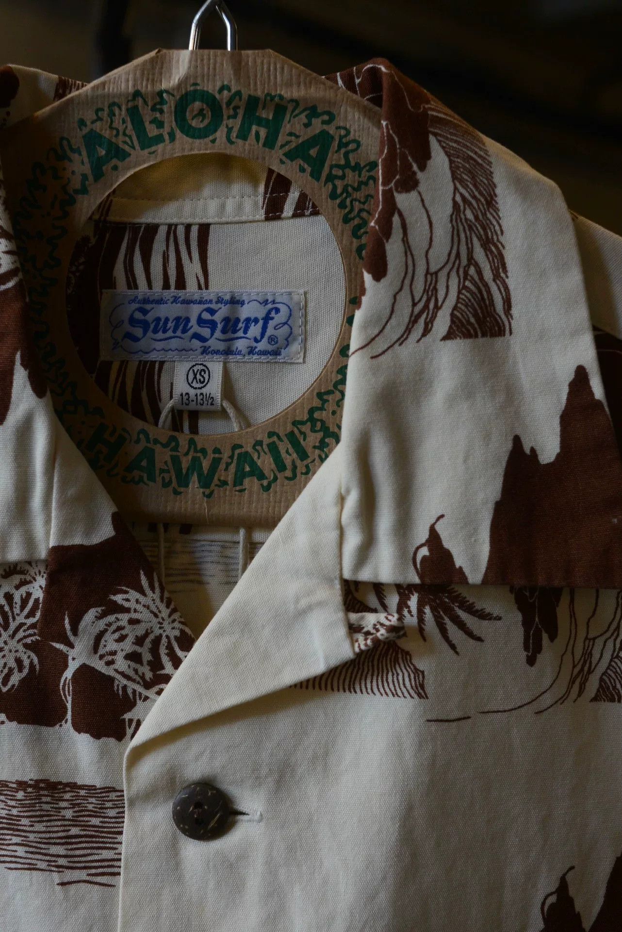 Sun Surf SunSurf Palm Tree Aloha Cotton Shirt Size US XS / EU 42 / 0 - 4 Thumbnail