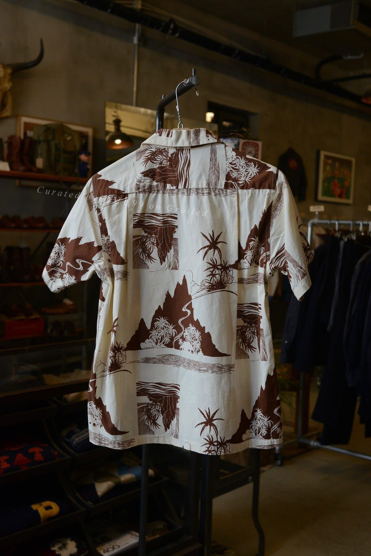 Sun Surf SunSurf Palm Tree Aloha Cotton Shirt Size US XS / EU 42 / 0 - 6 Thumbnail
