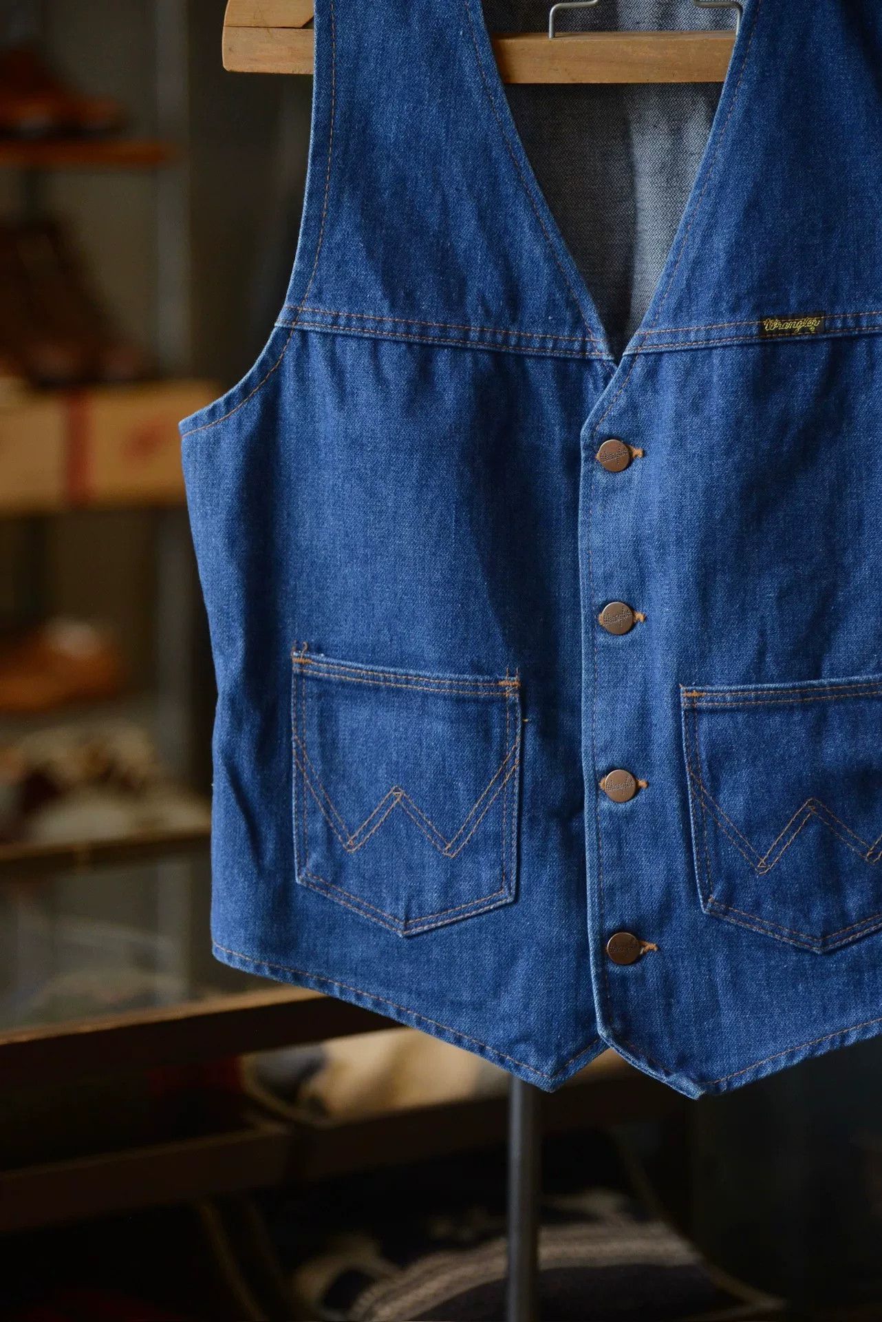 Wrangler Wrangler 1970s American Denim Vest Size US M / EU 48-50 / 2 - 2 Thumbnail