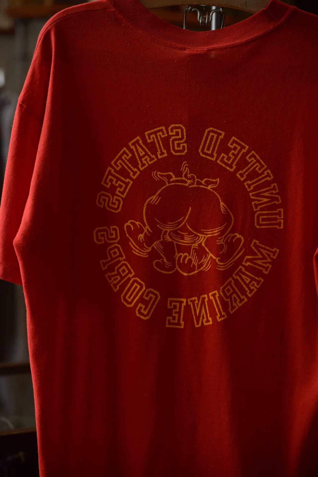 Vintage 1980s USMC Soffe Bulldog Tee Size US M / EU 48-50 / 2 - 7 Thumbnail