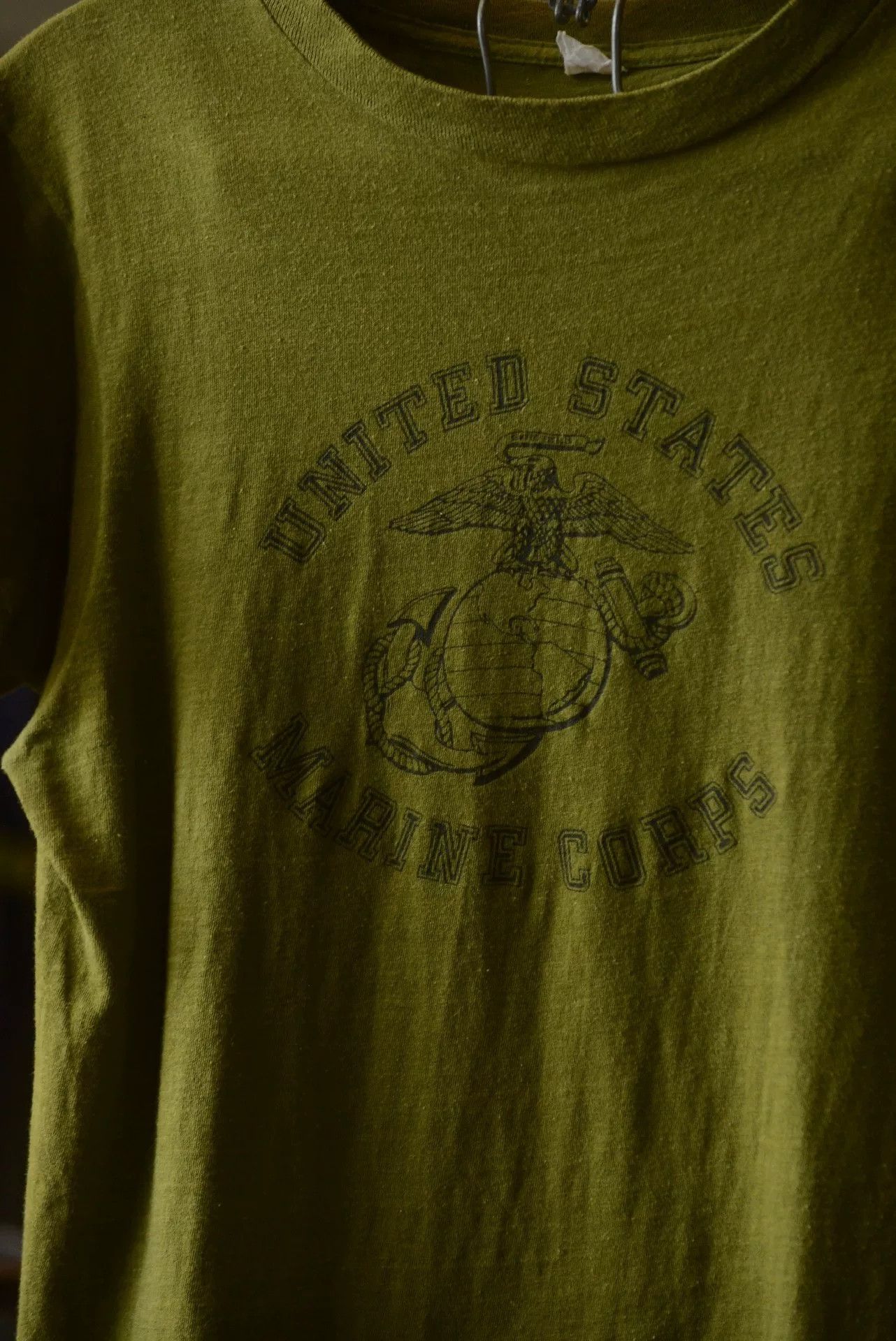 Vintage 1970s USMC Vietnam War Marine Corps Tee L Size US L / EU 52-54 / 3 - 2 Thumbnail