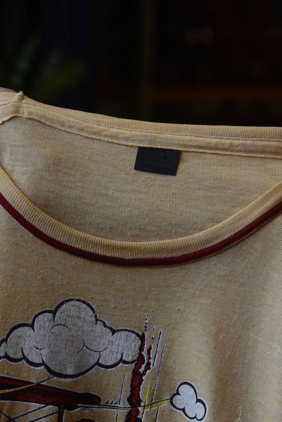 Vintage Vintage 1975 RedBaron Airplane Top Size US M / EU 48-50 / 2 - 7 Thumbnail