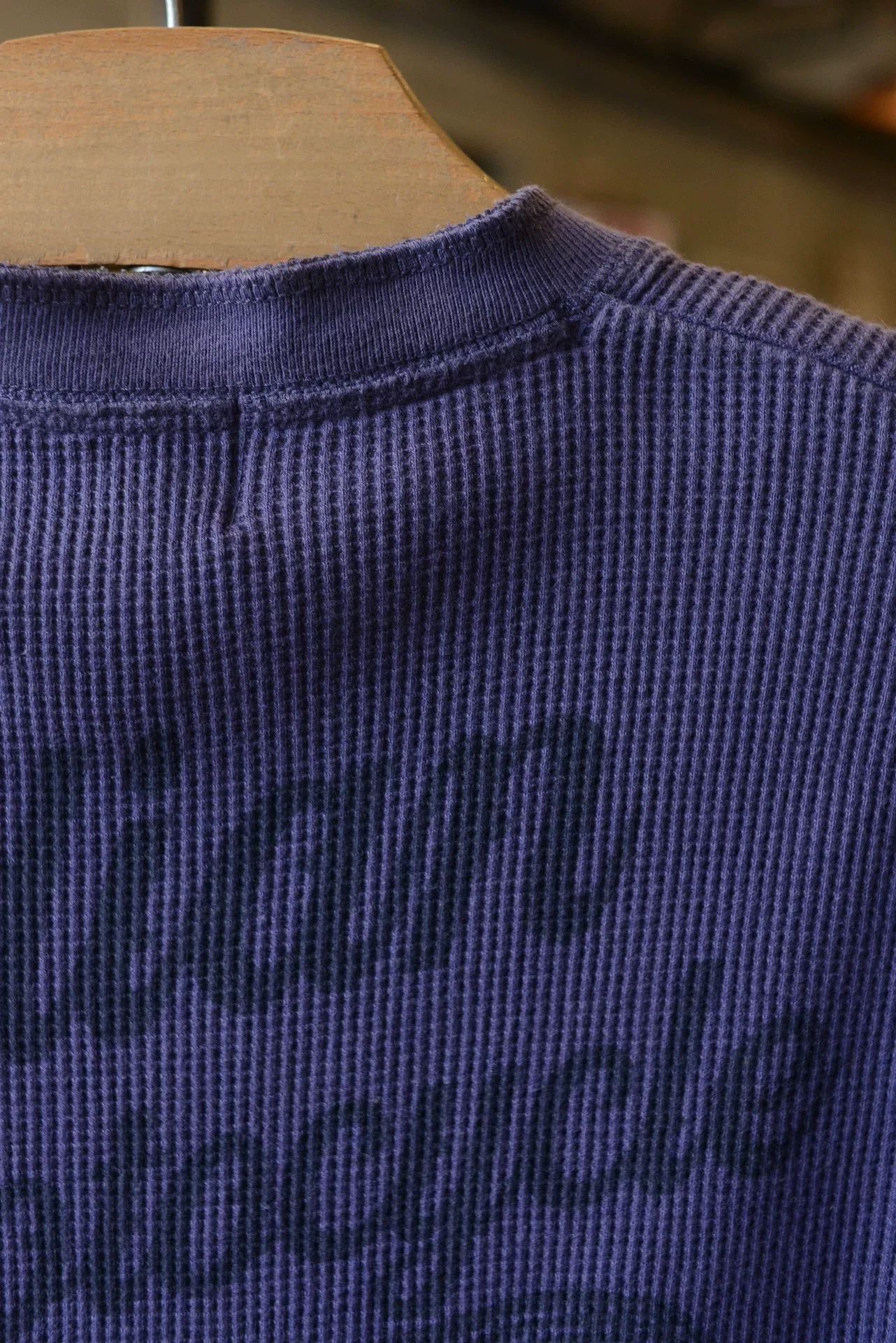 Indian Motorcycle Indian Motorcycle Purple Waffle Knit Short Sleeve Size US M / EU 48-50 / 2 - 7 Thumbnail