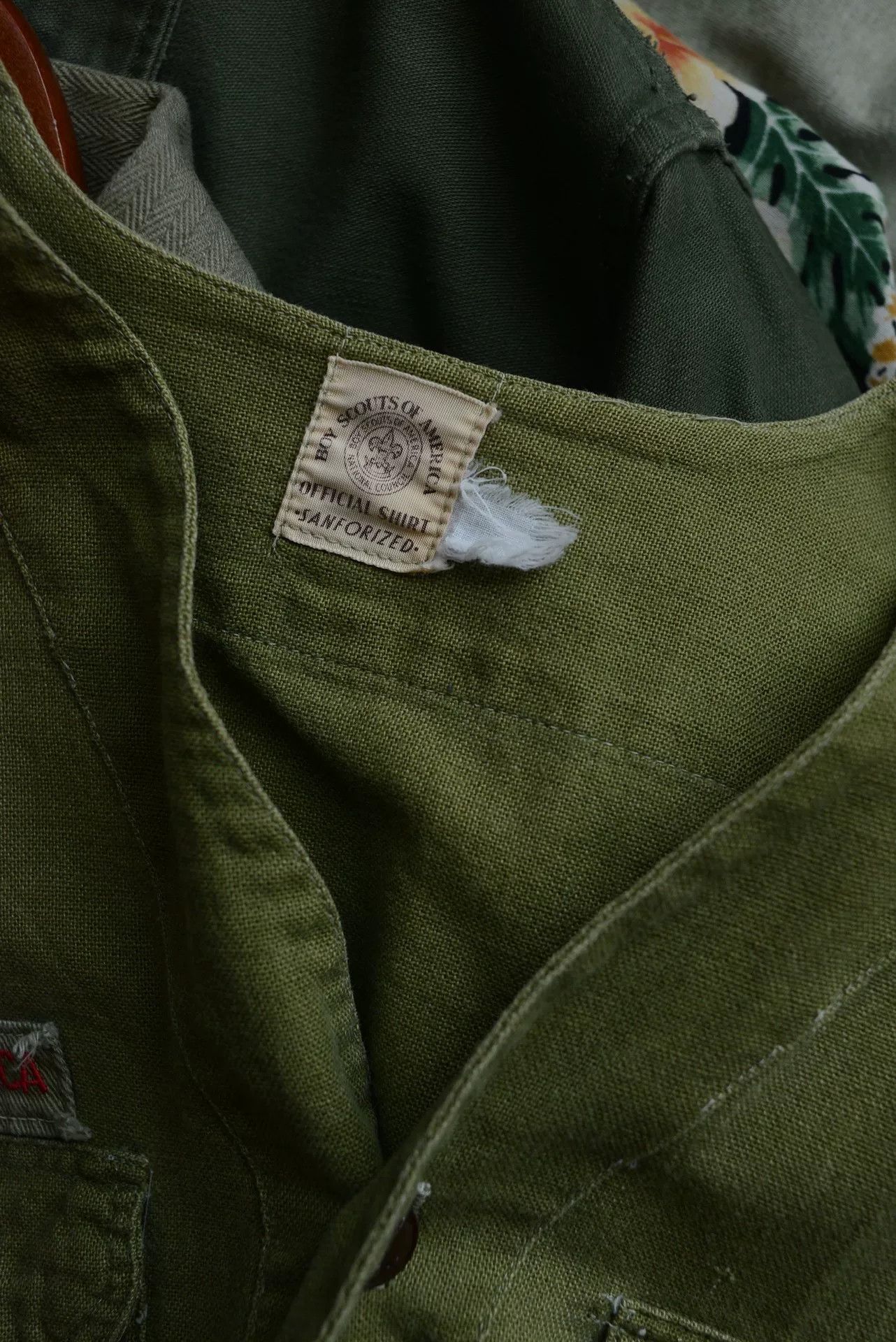 Vintage 1950s BSA Official Boy Scout Shirt Size US M / EU 48-50 / 2 - 8 Thumbnail