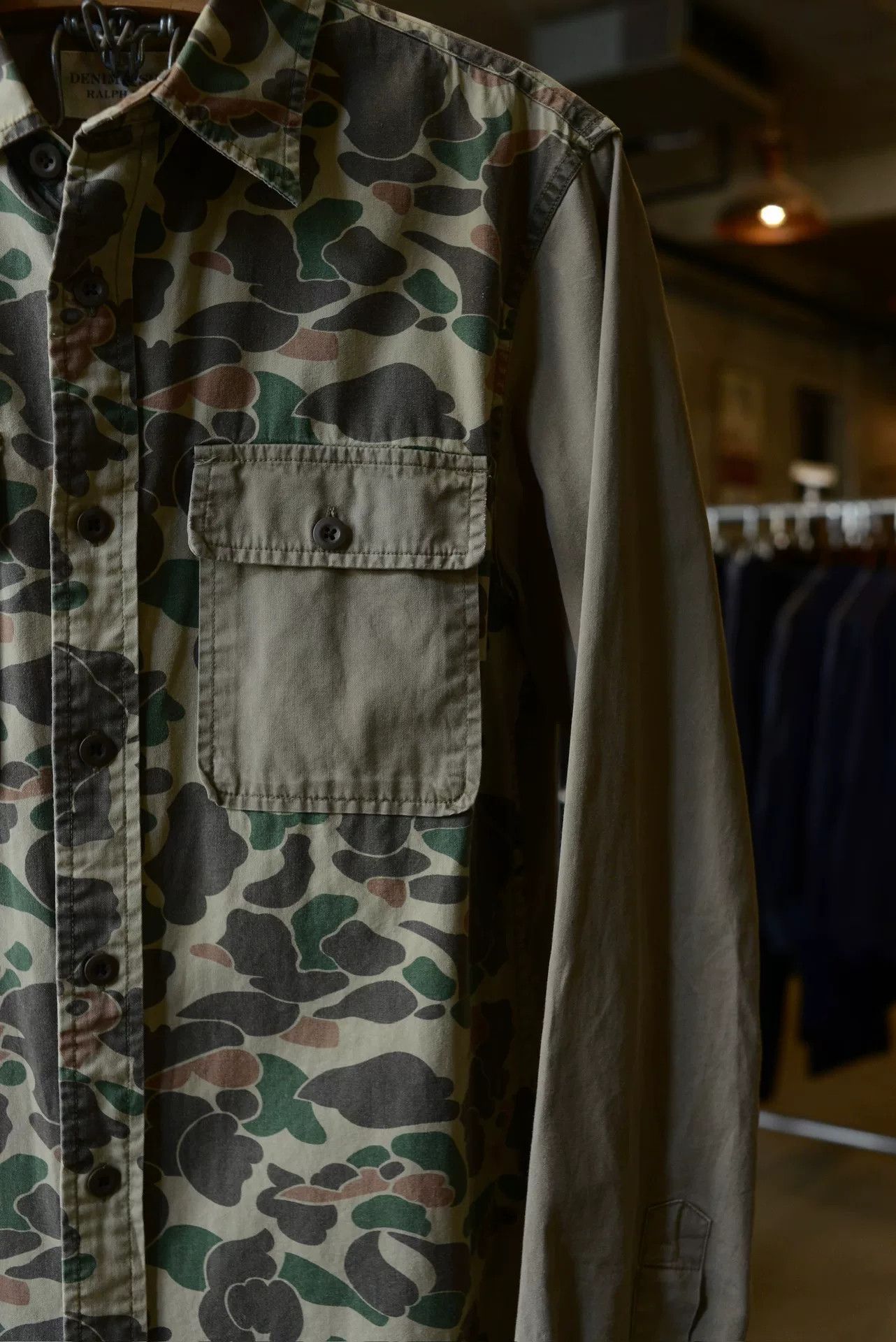 Denim & Supply Ralph Lauren RL Denim Supply Camo Double Pocket Shirt Size US S / EU 44-46 / 1 - 3 Thumbnail
