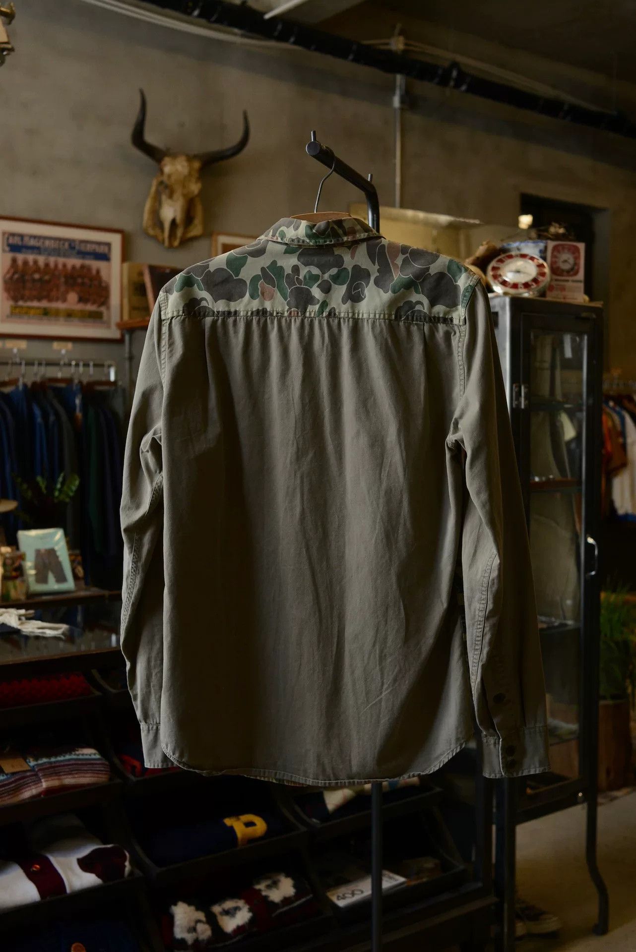 Denim & Supply Ralph Lauren RL Denim Supply Camo Double Pocket Shirt Size US S / EU 44-46 / 1 - 6 Thumbnail