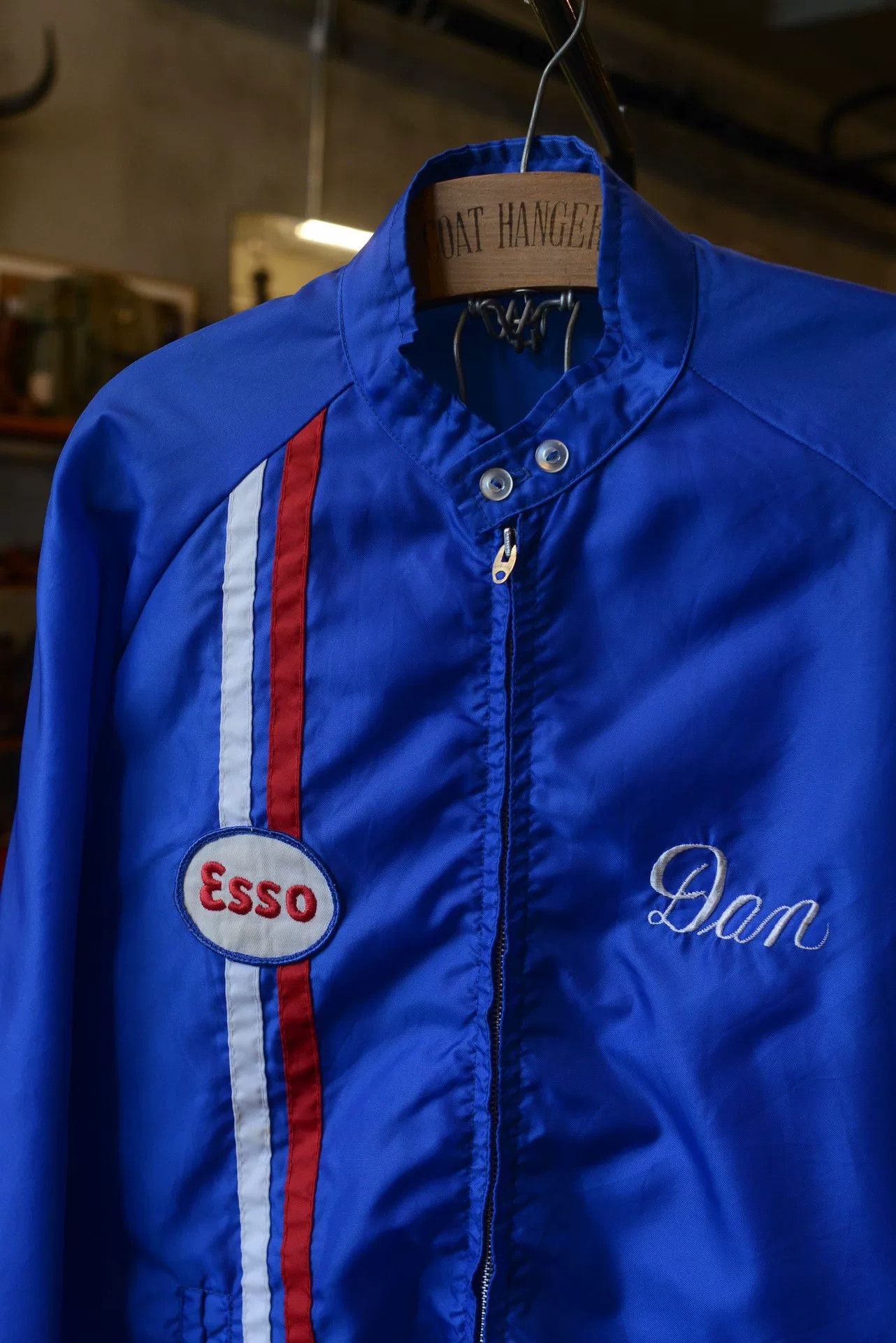 Vintage Vintage 1970s-1980s Esso Racing Jacket Size US M / EU 48-50 / 2 - 2 Thumbnail