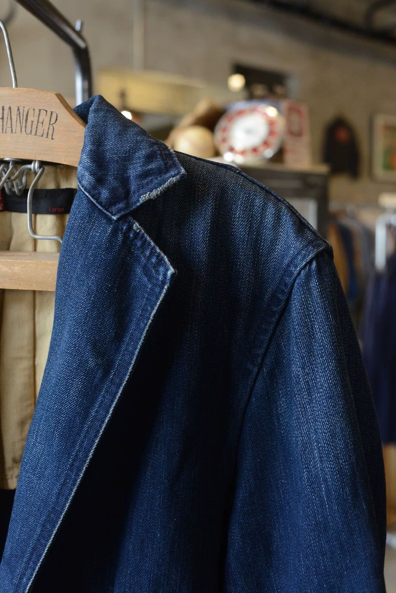 Levi's Levi's Denim Blazer Size L Size US L / EU 52-54 / 3 - 3 Thumbnail