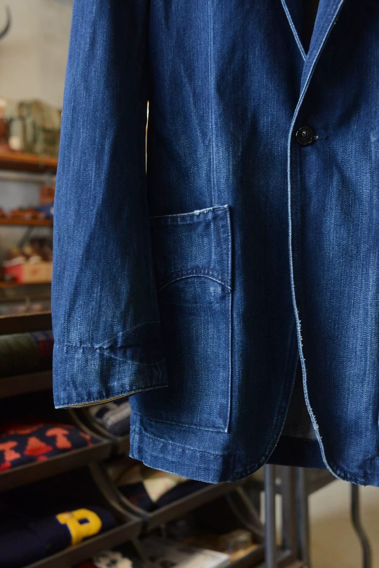 Levi's Levi's Denim Blazer Size L Size US L / EU 52-54 / 3 - 4 Thumbnail