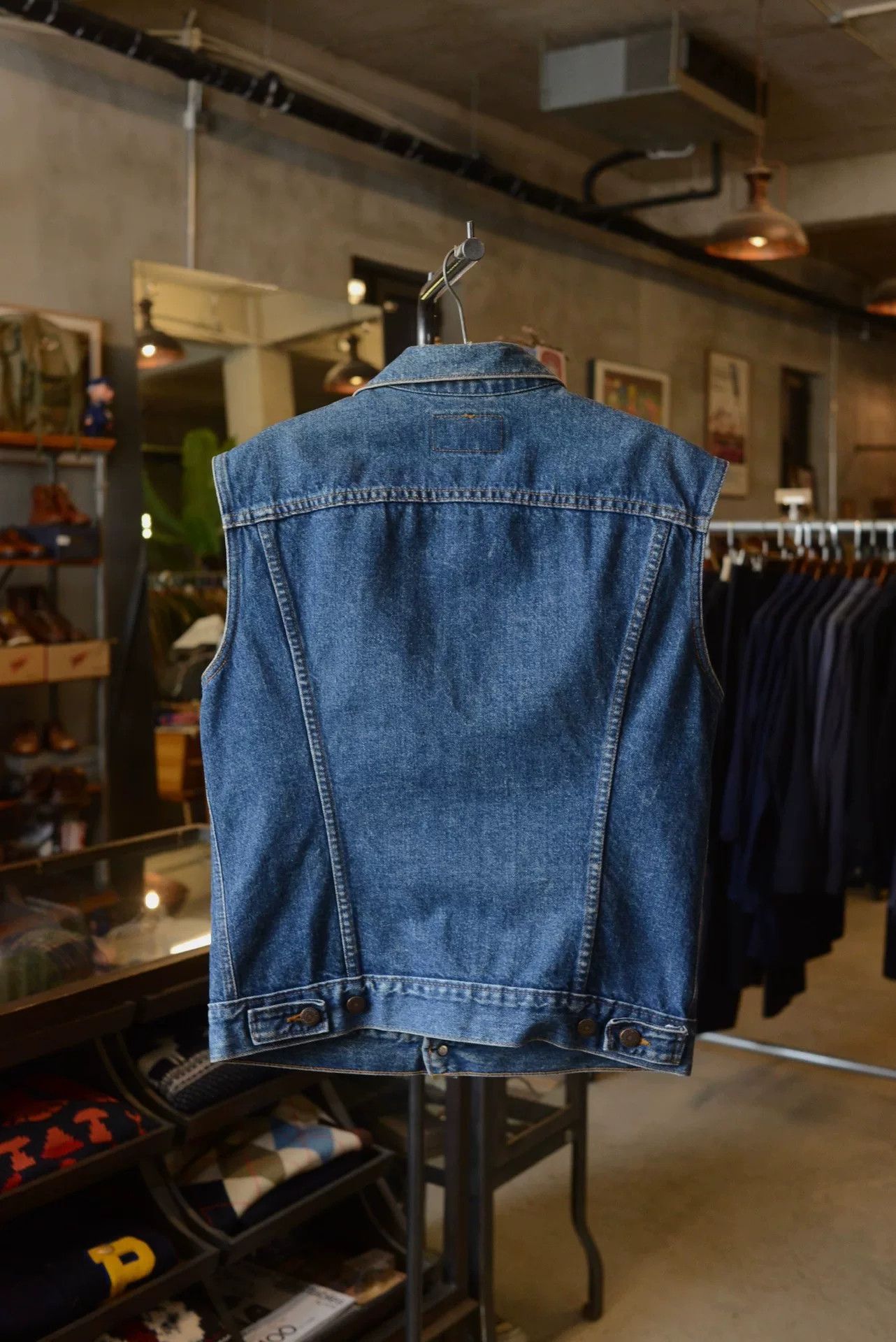 Levi's Levi's 1990s American Denim Vest S Size US S / EU 44-46 / 1 - 7 Thumbnail