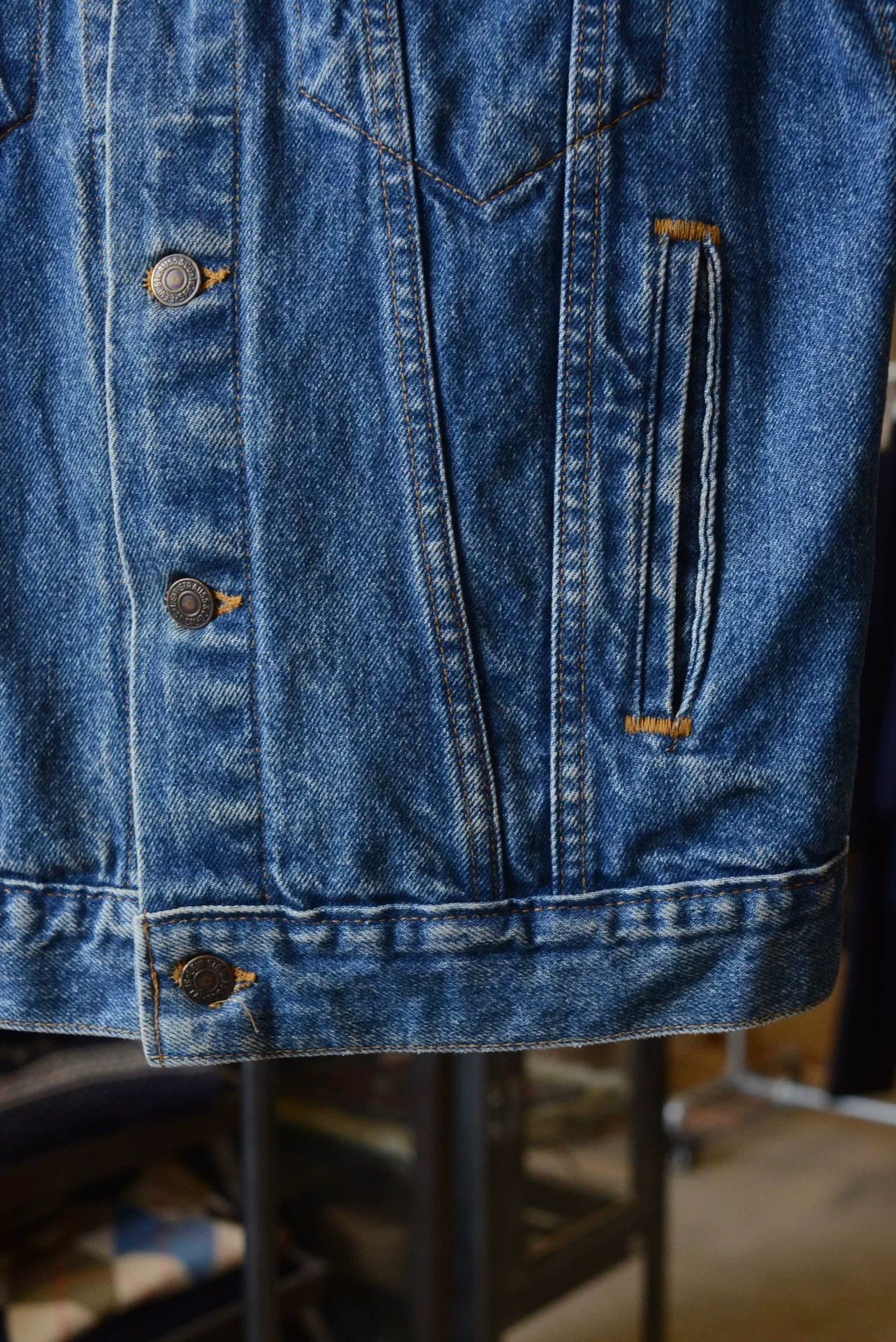 Levi's Levi's 1990s American Denim Vest S Size US S / EU 44-46 / 1 - 4 Thumbnail