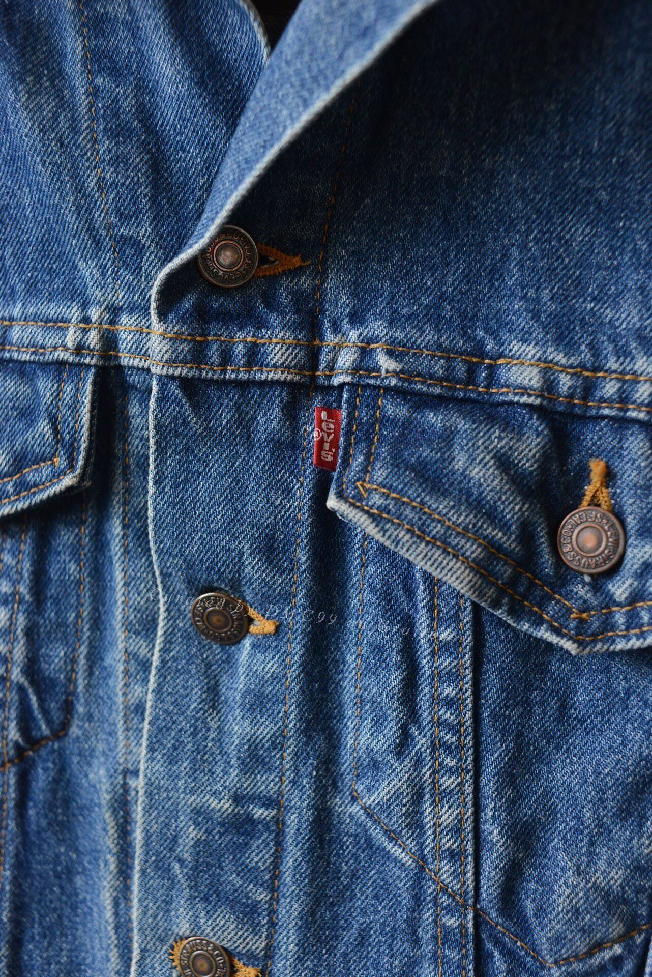 Levi's Levi's 1990s American Denim Vest S Size US S / EU 44-46 / 1 - 5 Thumbnail